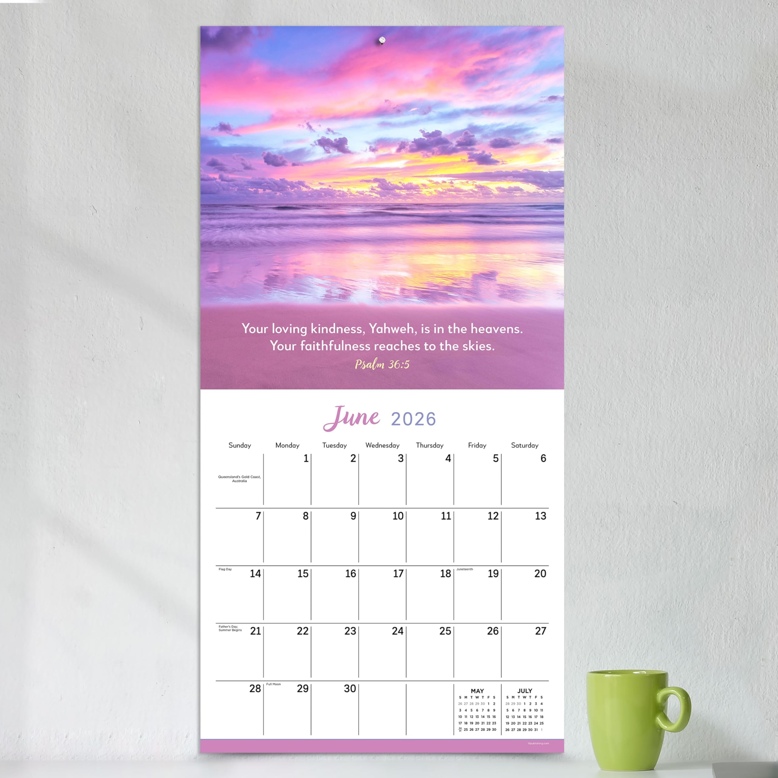 TF PUBLISHING 2024 Italy Wall Calendar | Large Grids For Appointments And Scheduling | Vertical Monthly Wall Calendar 2024 | Home & Office Organization | Thick Gloss Paper | 12"x12 - View #5