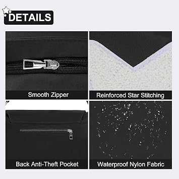 Y2K Star Messenger Bag Aesthetic Crossbody Bag Cute Grunge Shoulder Tote Purse for Women Teen Girls School Gift for Birthday Valentine's Day (Black)