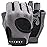 LIFECT Essential Breathable Workout Gloves, Knuckle Weight Lifting Fingerless Gym Exercise Gloves with Curved Open Back, for Powerlifting, Crossfit, Women and Men (Grey, X-Large)
