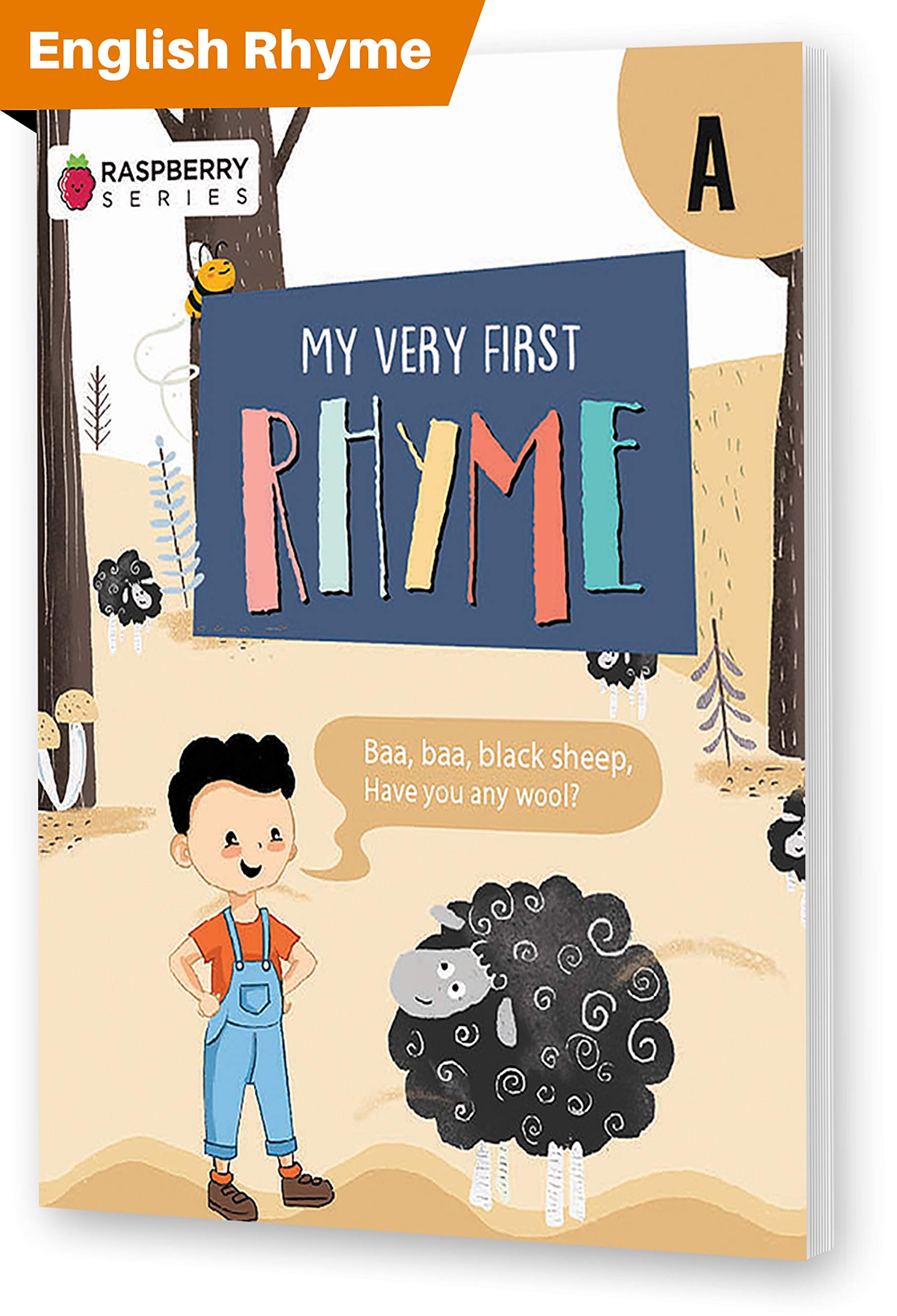 Educart English Rhyme Book For 3 - 5 Years Kids 2019 (Raspberry