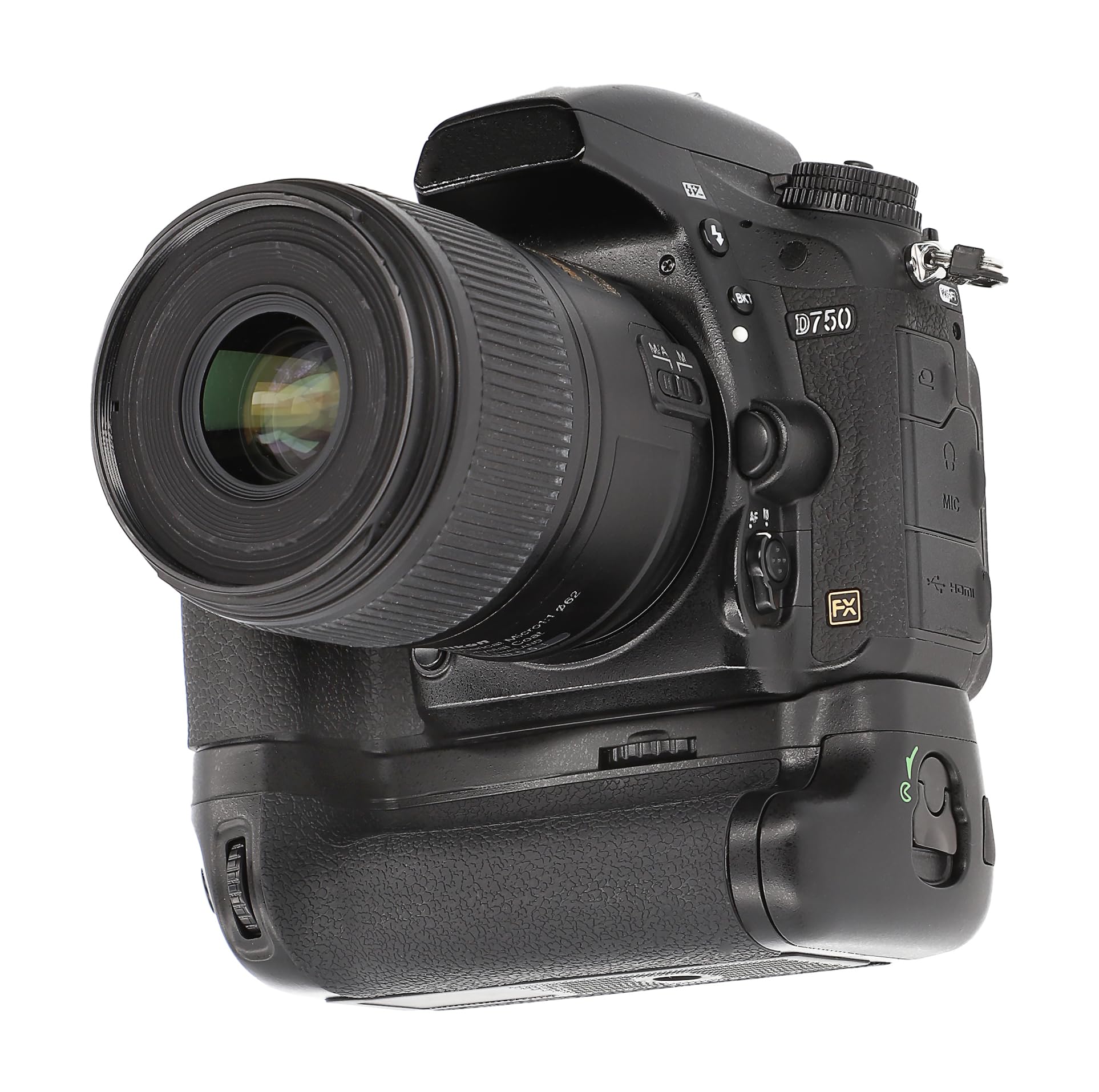 ayex Uchwyt do baterii Nikon D750 (podobny do MB-D16) + 2 x akumulator EN-EL15 + podwójna ładowarka USB - pakiet promocyjny w korzystnej cenie uchwyt akumulatora zestaw akcesoriów 3-częściowy 100% kompatybilny