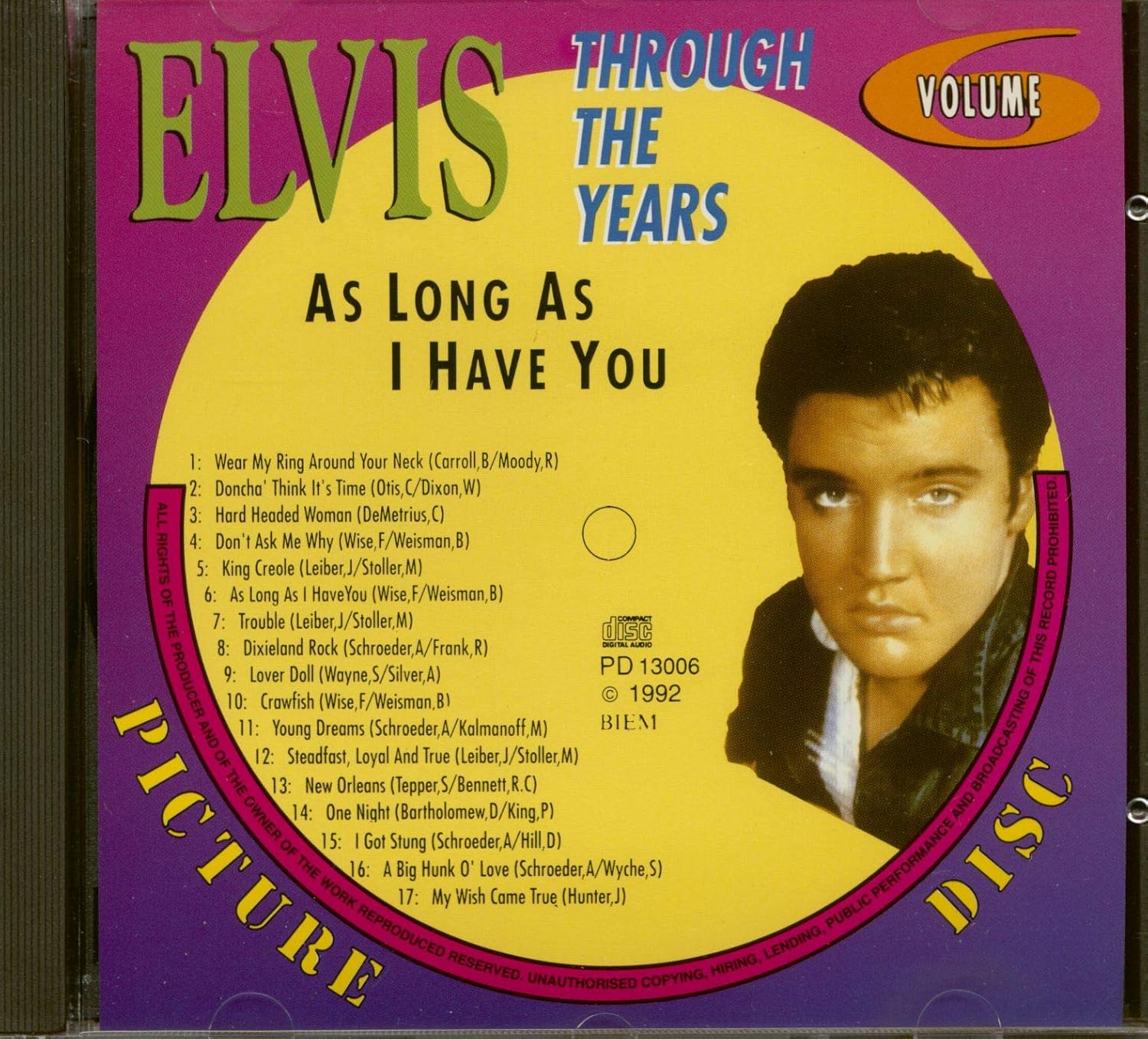 As Long As I Have You - Elvis THROUGH THE YEARS VOL 6
