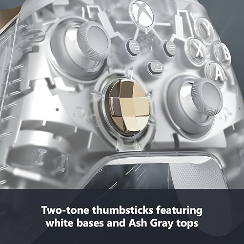 Miniatura 4 de Xbox Special Edition Wireless Gaming Controller Ghost Cipher Series XS, One, Windows PC, Android, and iOS