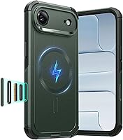 Vista 12 de ESR Funda para iPhone 12/iPhone 12 Pro, protección de grado militar, esquinas de protección de aire a prueba de golpes, parte trasera resistente al