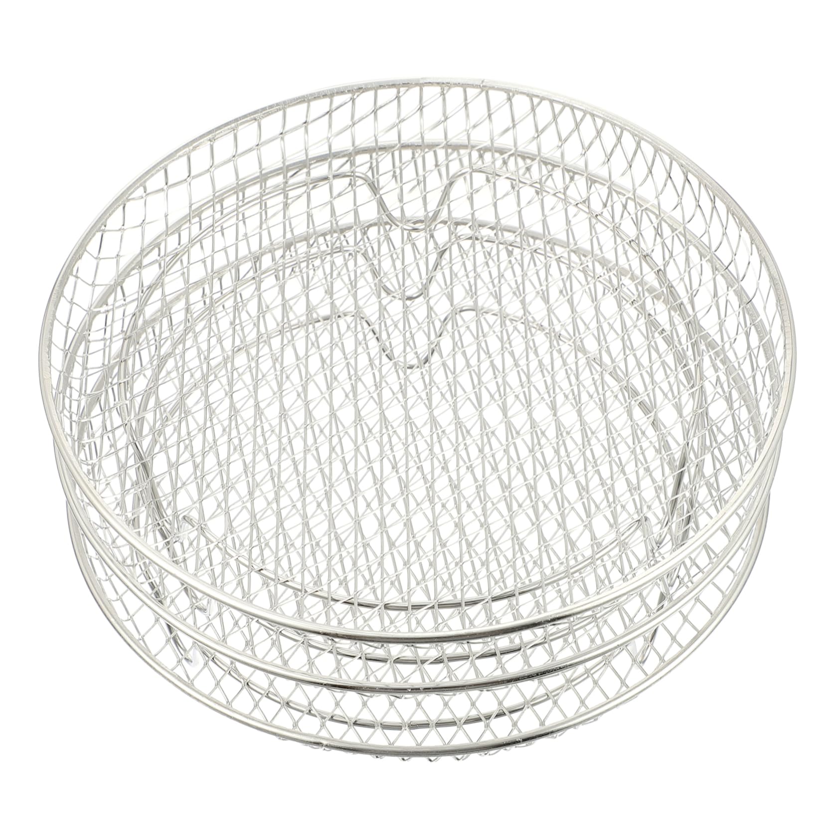 SHINEOFI 1 Pieza Rejilla Inoxidable para Freidora de Aire Accesorio Apilable Compatible con Instant Air Fryer para Variedad de Cocina