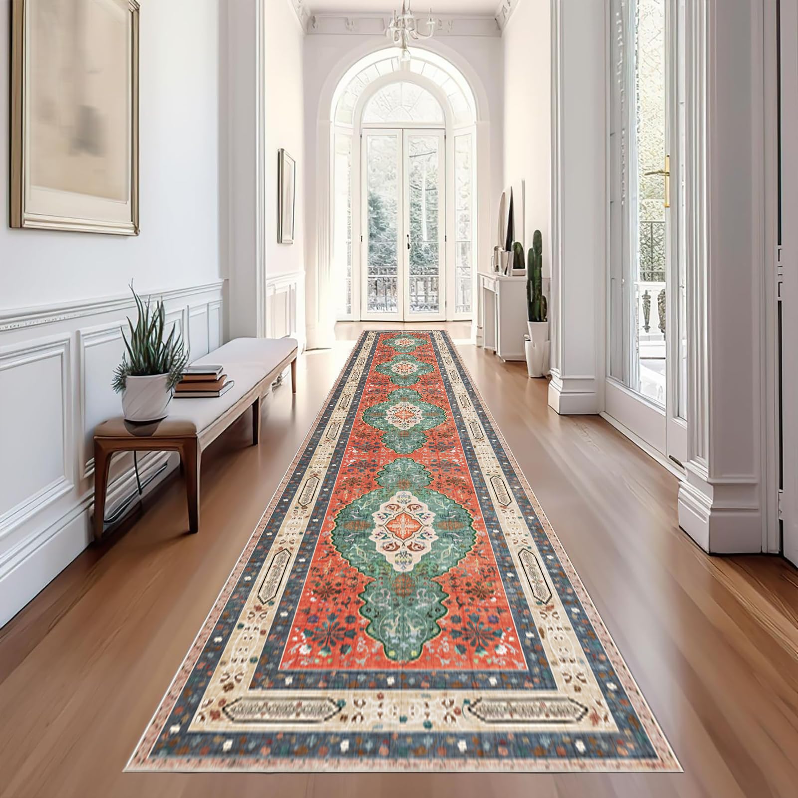 Długi korytarz dywan do korytarza, pralni, mata kuchenna, 70 x 120 cm chodnik, mata do prania w pralce, mata do wejścia, sypialni, schodów i łazienki