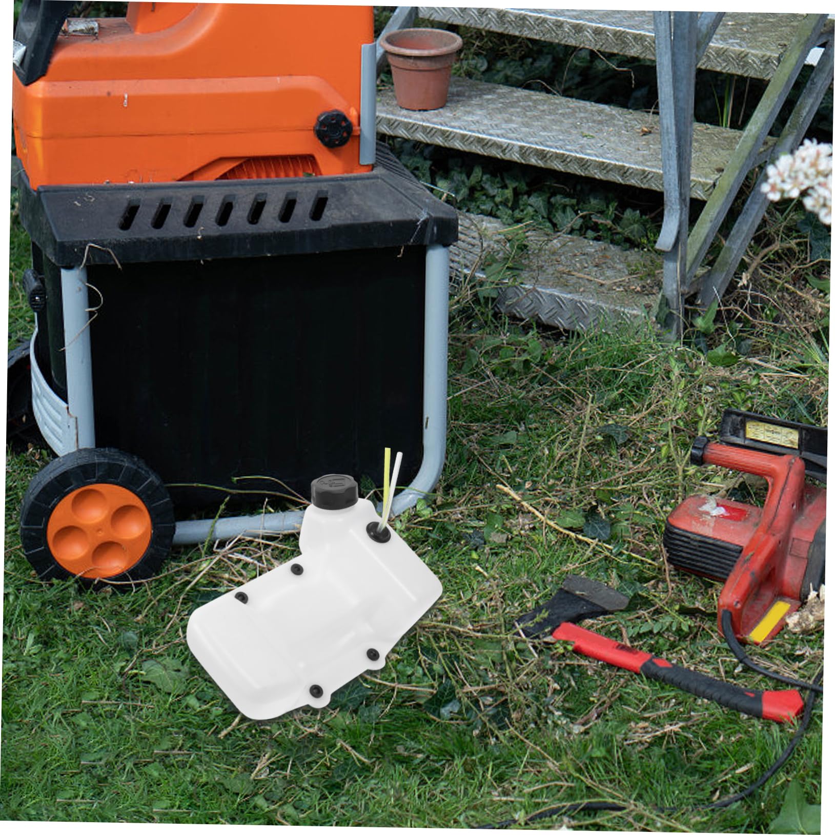 Depósito De Combustible Para Desbrozadora 40-5Bl Tanque De Recambio Fácil De Instalar Para Cortasetos Y Cortacésped Accesorio De Jardín Y Agricultura 9.64X5.70X2.75In