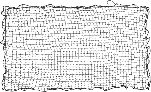 1 Pc 1.5x3.7m Universal Trailer Cargo Net - Pickup Truck Trailer Net Scalable - Nylon Black