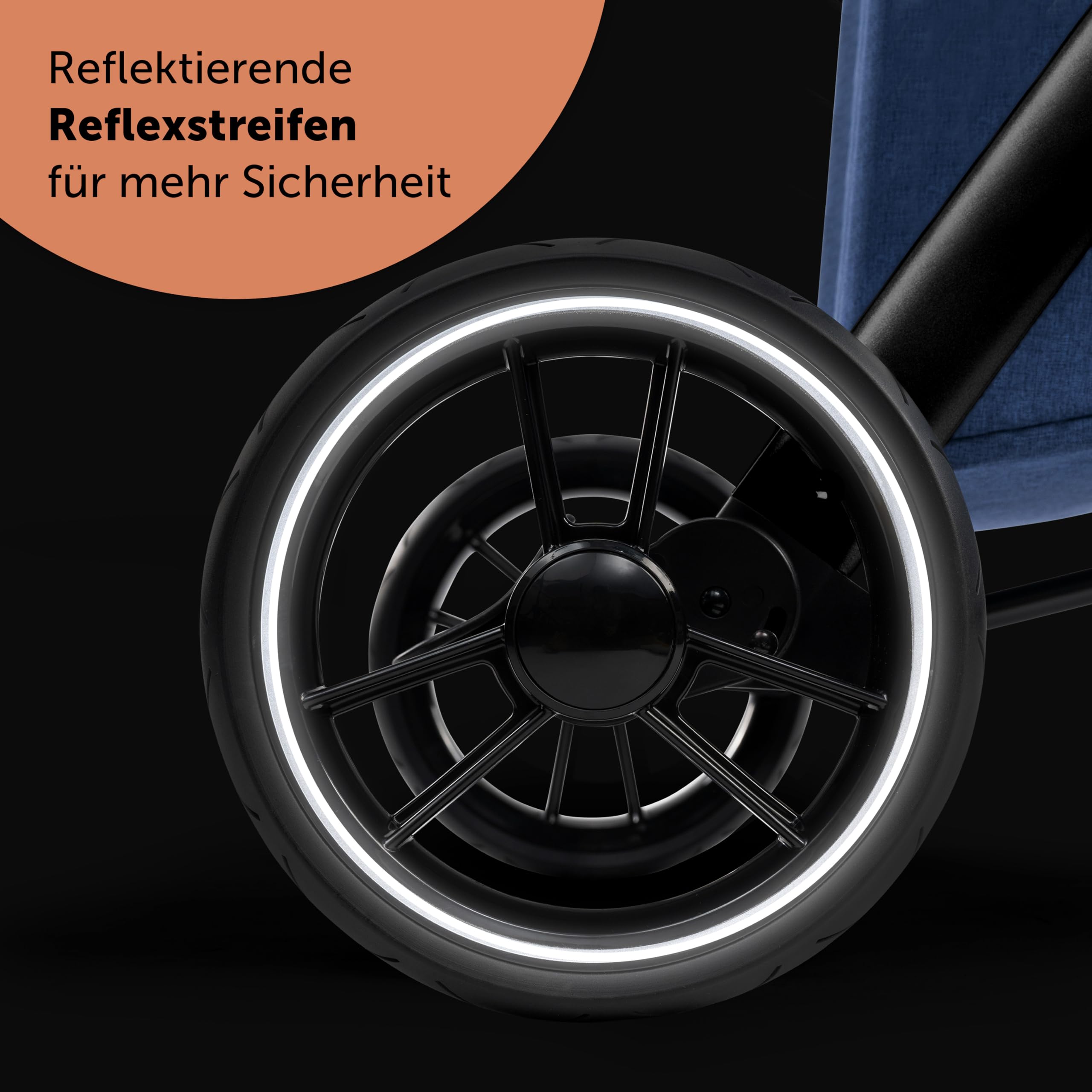 Bergsteiger Lugo 3in1 Kombikinderwagen Komplettset inkl Babyschale | Mobilität ab Geburt dank Babywanne Buggy Aufsatz Sonnenschutz und Wetterfußsack passend für die Isofix Station