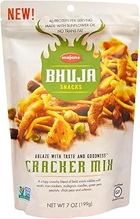 Bhuja, Cracker Mix, 7 oz(Pack of 1)