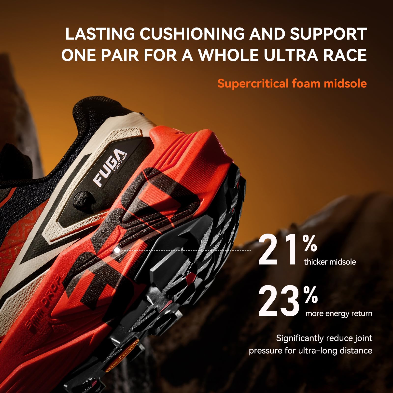 KAILAS Fuga EX 330 - Zapatos de correr para hombre, ligeros, antideslizantes, transpirables, transpirables, para correr, caminar