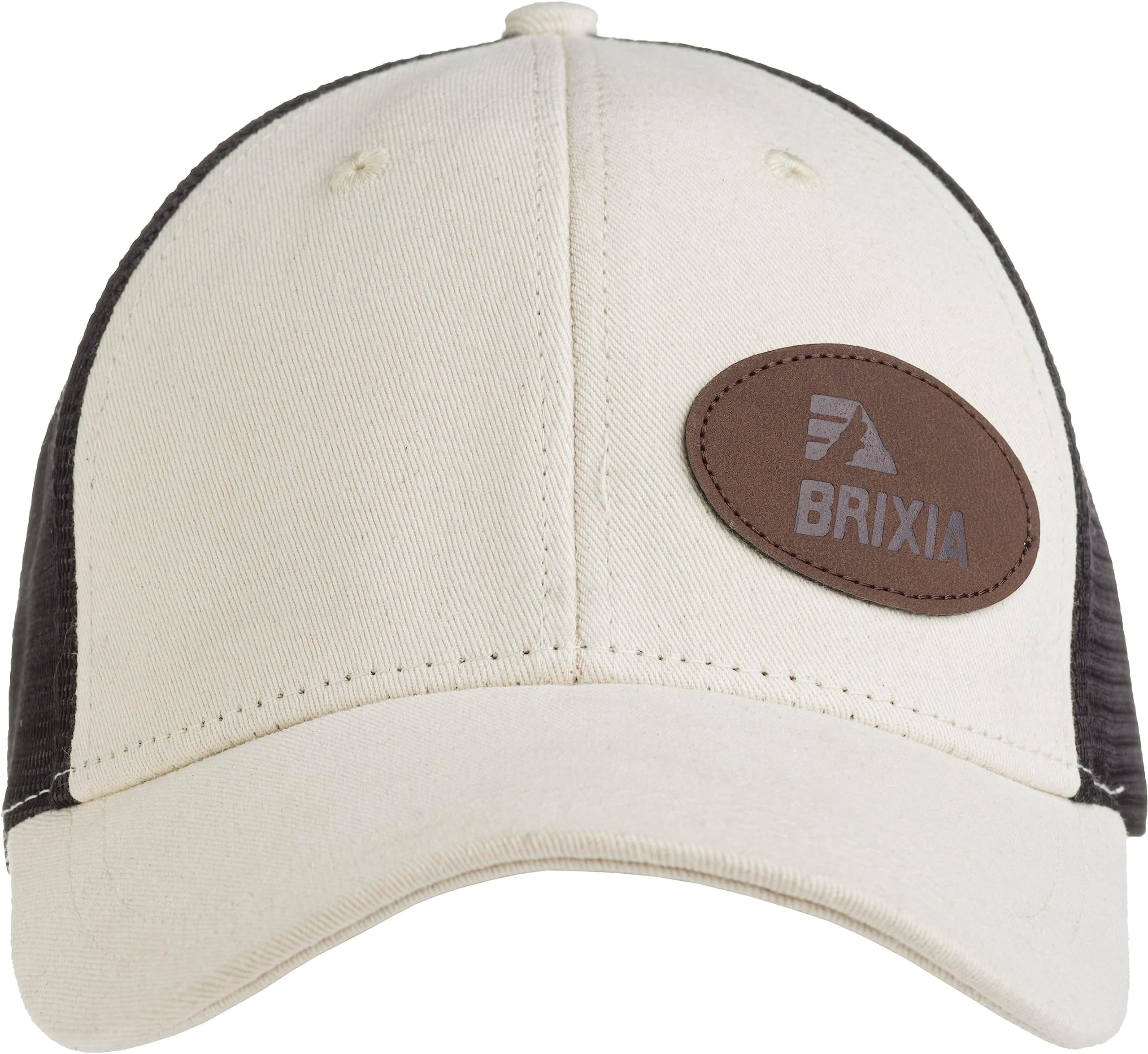 BRIXIA 90050050 GUGLIELMO Hat Unisex White/Black Size OneSize