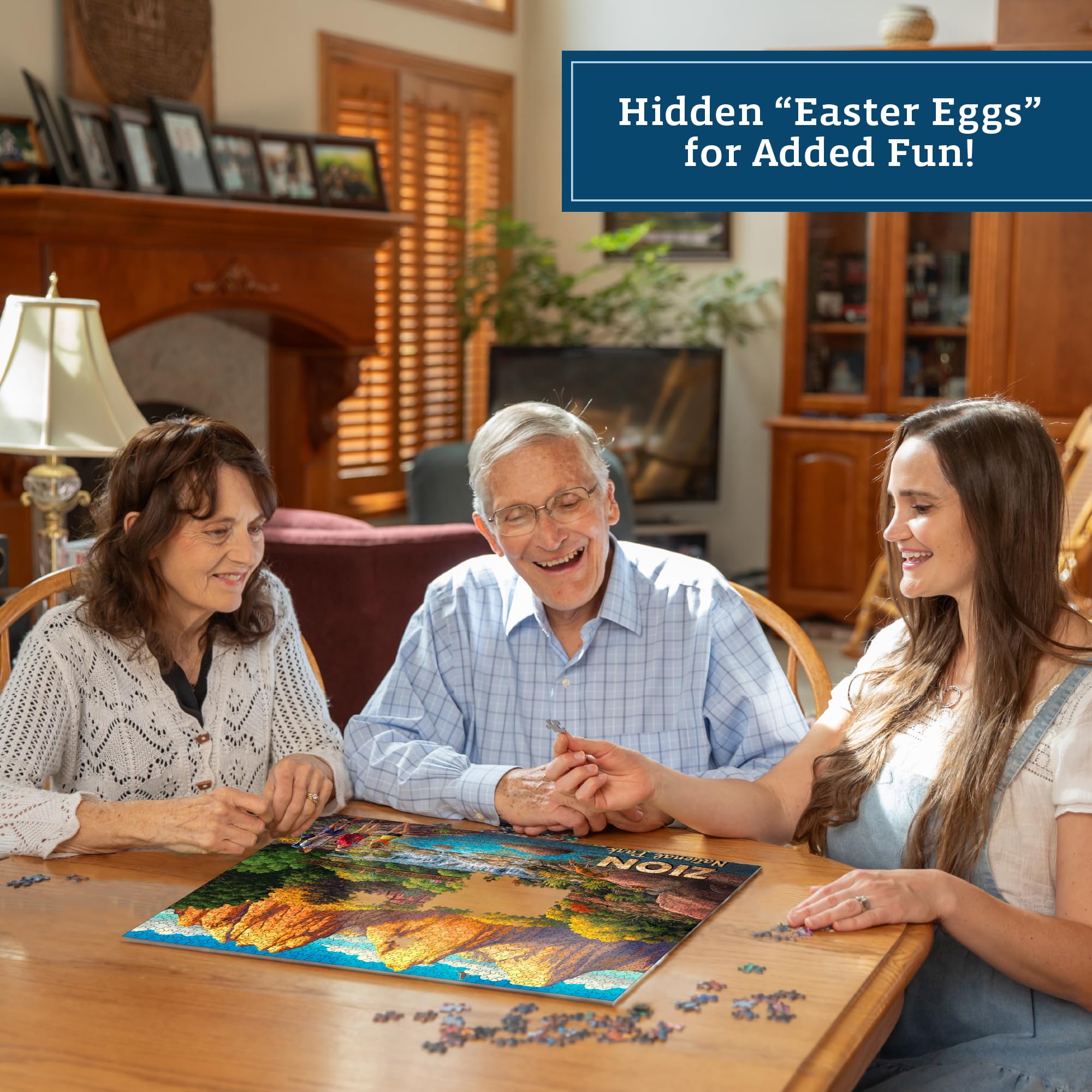 Amazon.com: Boardwalk Puzzles Zion National Park - 1000 Piece