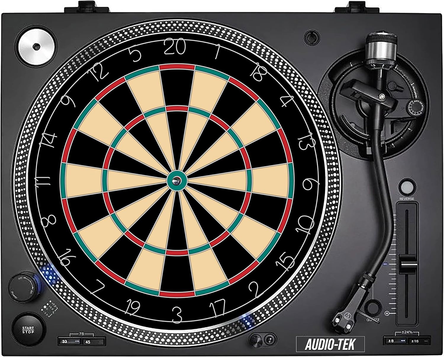 Darts Dart Board Slip Mat 7 inch Slip Mats Turntable Decks Records