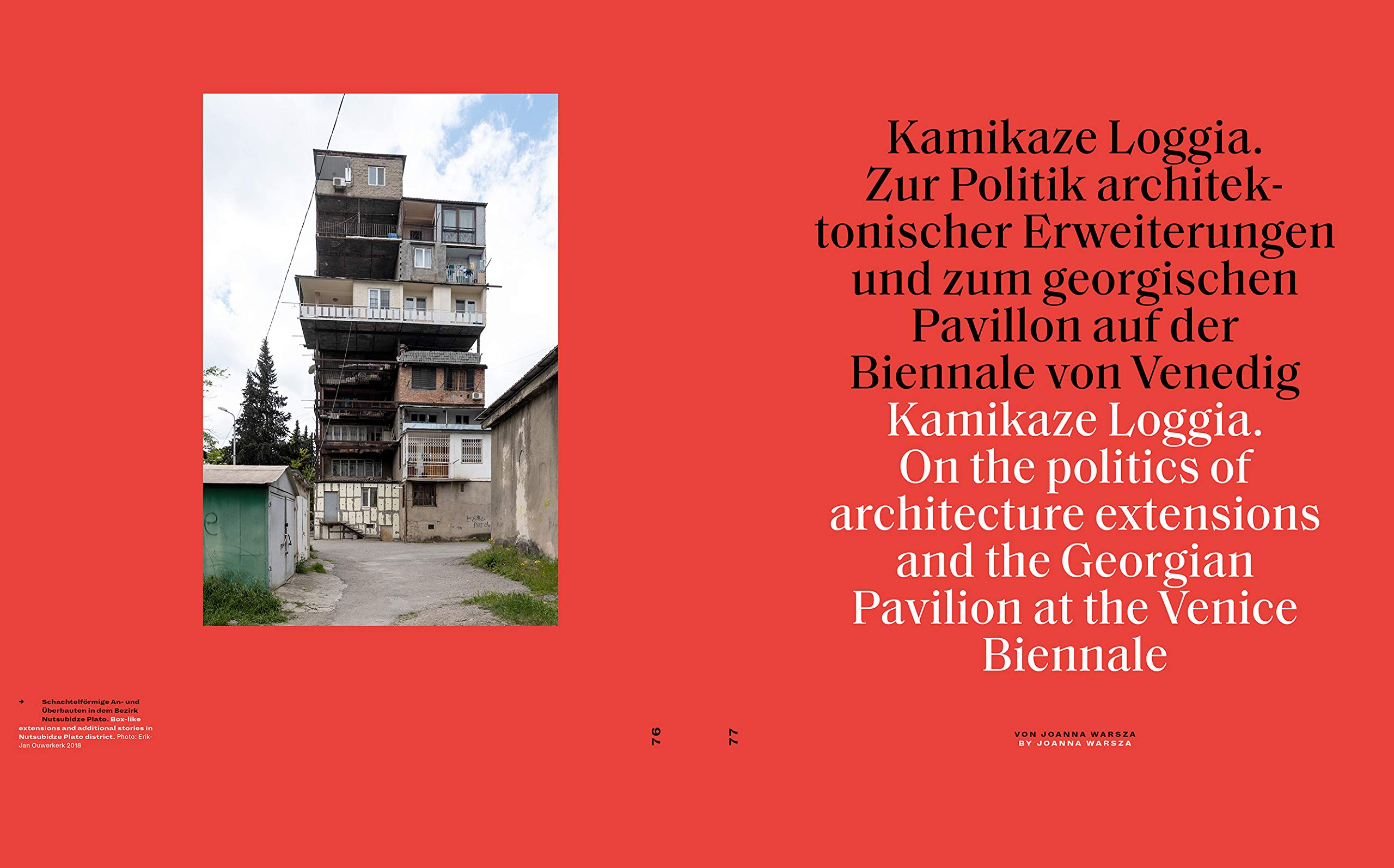 Hybrid Tbilisi. Betrachtungen zur Architektur in Georgien – Reflections on Architecture in Georgia: Zur Ausstellung über georgische Architektur im Deutschen Architekturmuseum DAM Frankfurt/Main, 2018