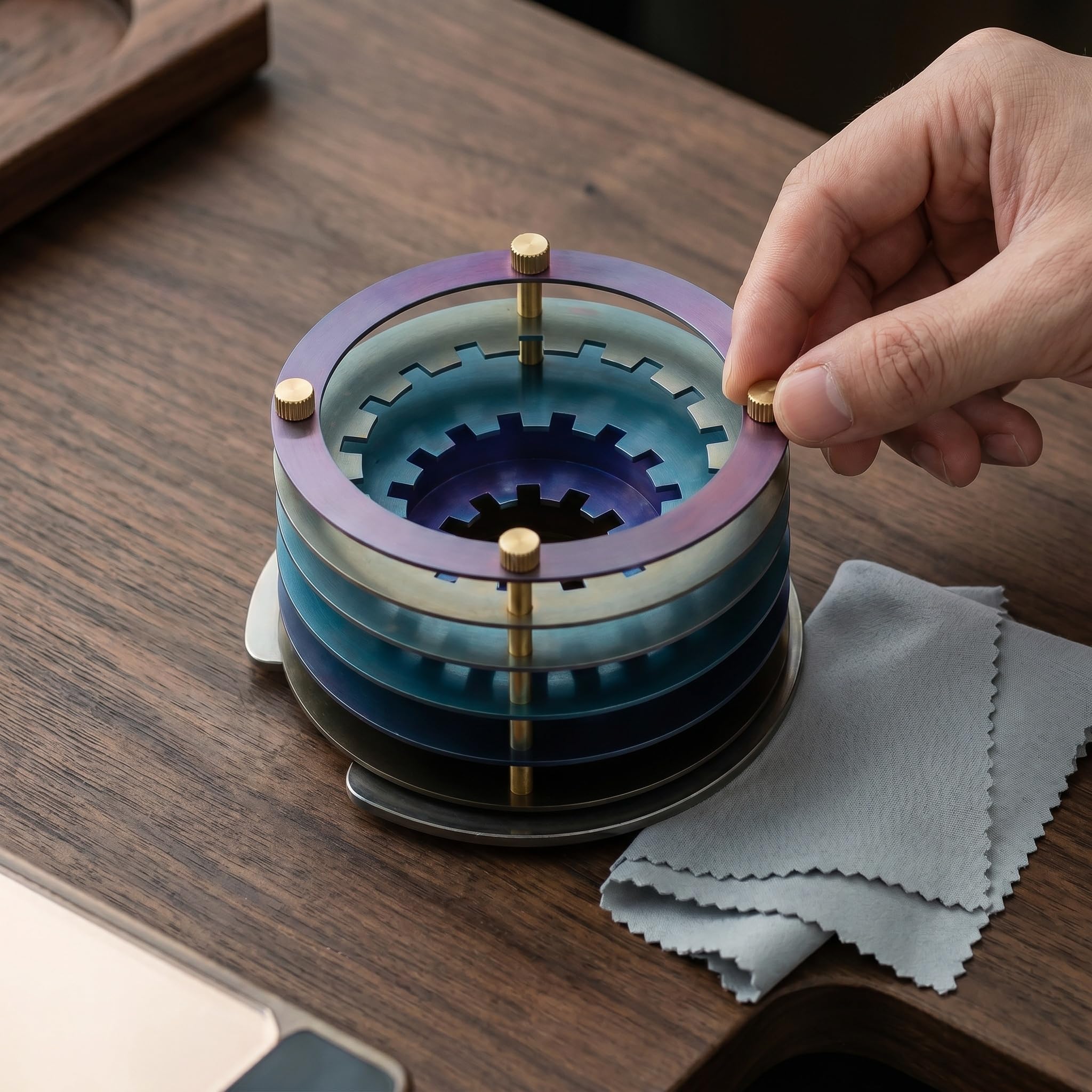 Kaffeefilter Für Pour-Over, Titan-v60-kaffeefilter, Tragbarer, Wiederverwendbarer Kegel, Abnehmbare Konstruktion, 2-tassen-fassungsvermögen, Ideal Für Reisen, Camping Und Als Geschenk