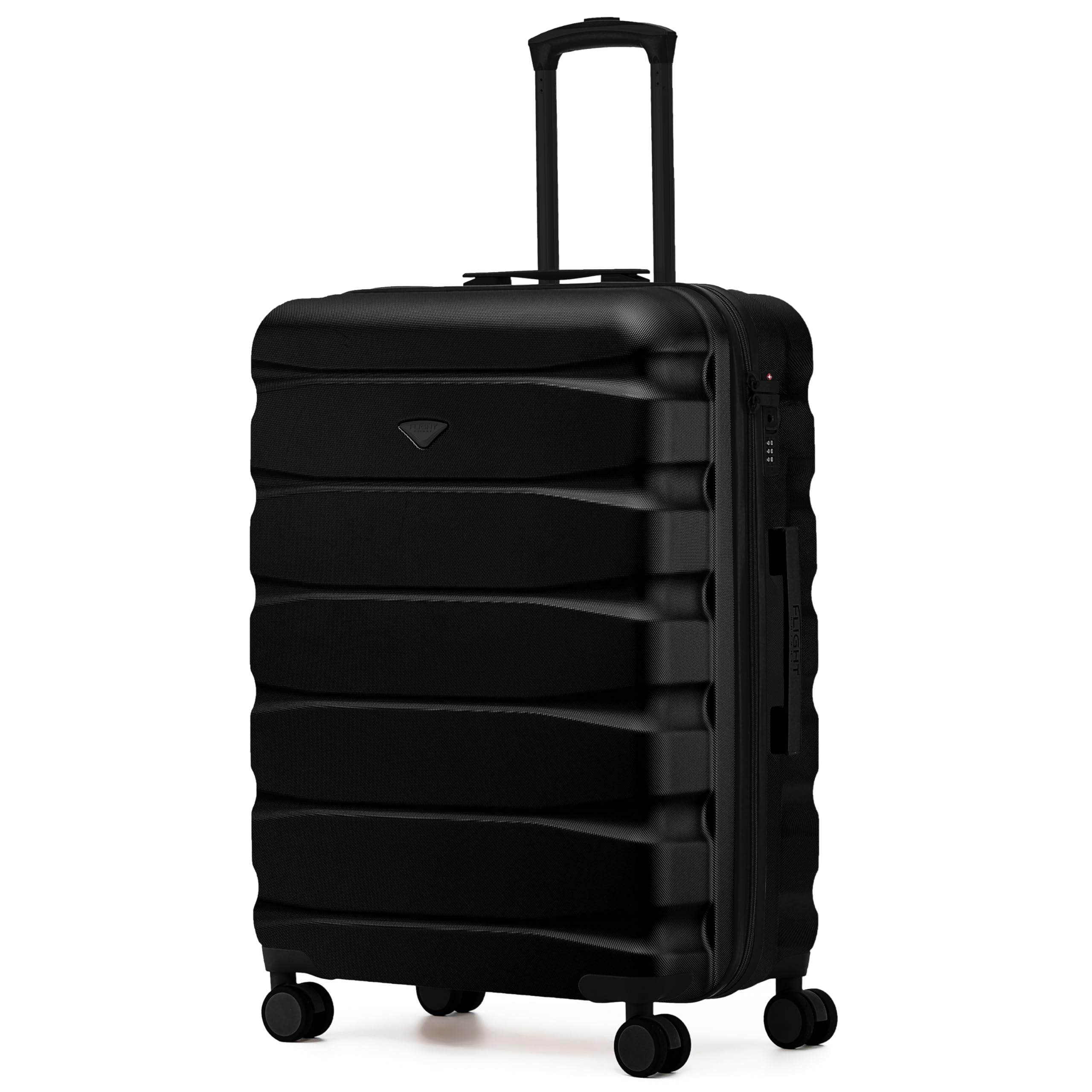 Flight Knight Underseat Cabin Suitcase 45x36x20cm | Free Hand Luggage for EasyJet & Wizz Air | Lightweight ABS Hard Shell with 8 Silent-Glide Spinner Wheels | Max Space Travel Bag — view 241