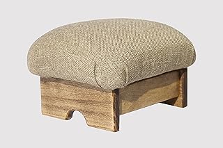 KR Ideas Mini Padded Foot Stool, Desert Sand, 7