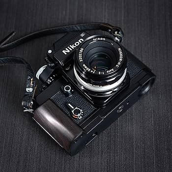 Amazon | ソリッドウッドハンドルはF2 F2A F2ASフィルムカメラの阿卡快