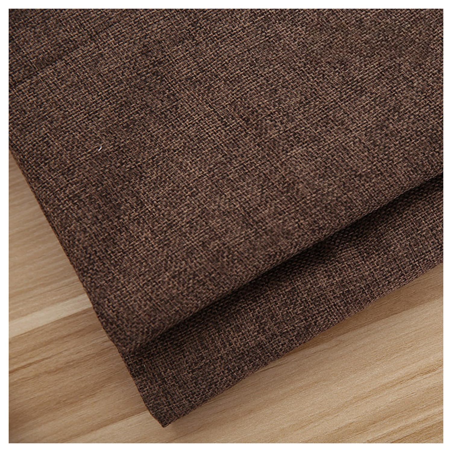 Tissu en lin marron pour customiser vos sièges de salon de thé