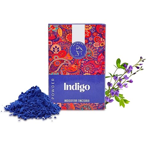 Indigo Powder  Indigofera Tinctoria  para cabello negro y natural  Promueve el crecimiento del cabello  Aumenta el grosor del cabello  Funciona con disponible en Yaxa Mexico