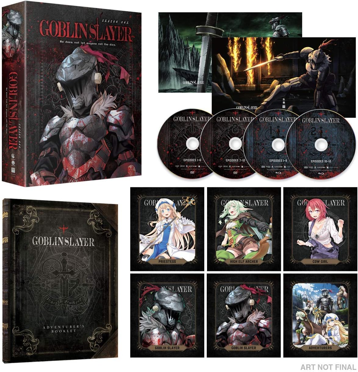 GOBLIN SLAYER: Season One - Collectors Limited Edition Dual Format Boxset + Digital Copy [Blu-ray]