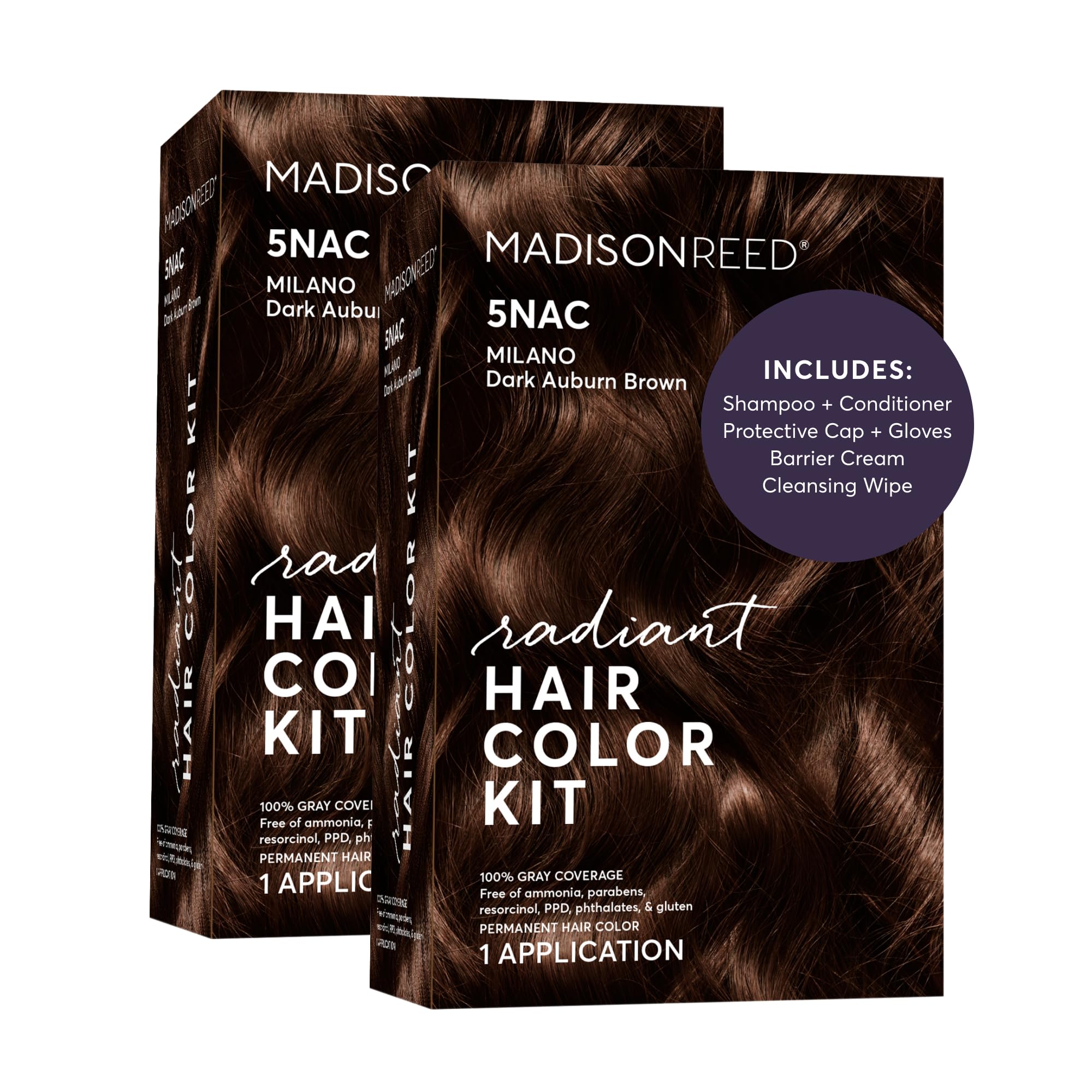 Amazon.com : Madison Reed Radiant Hair Color Kit - 5NAC Dark