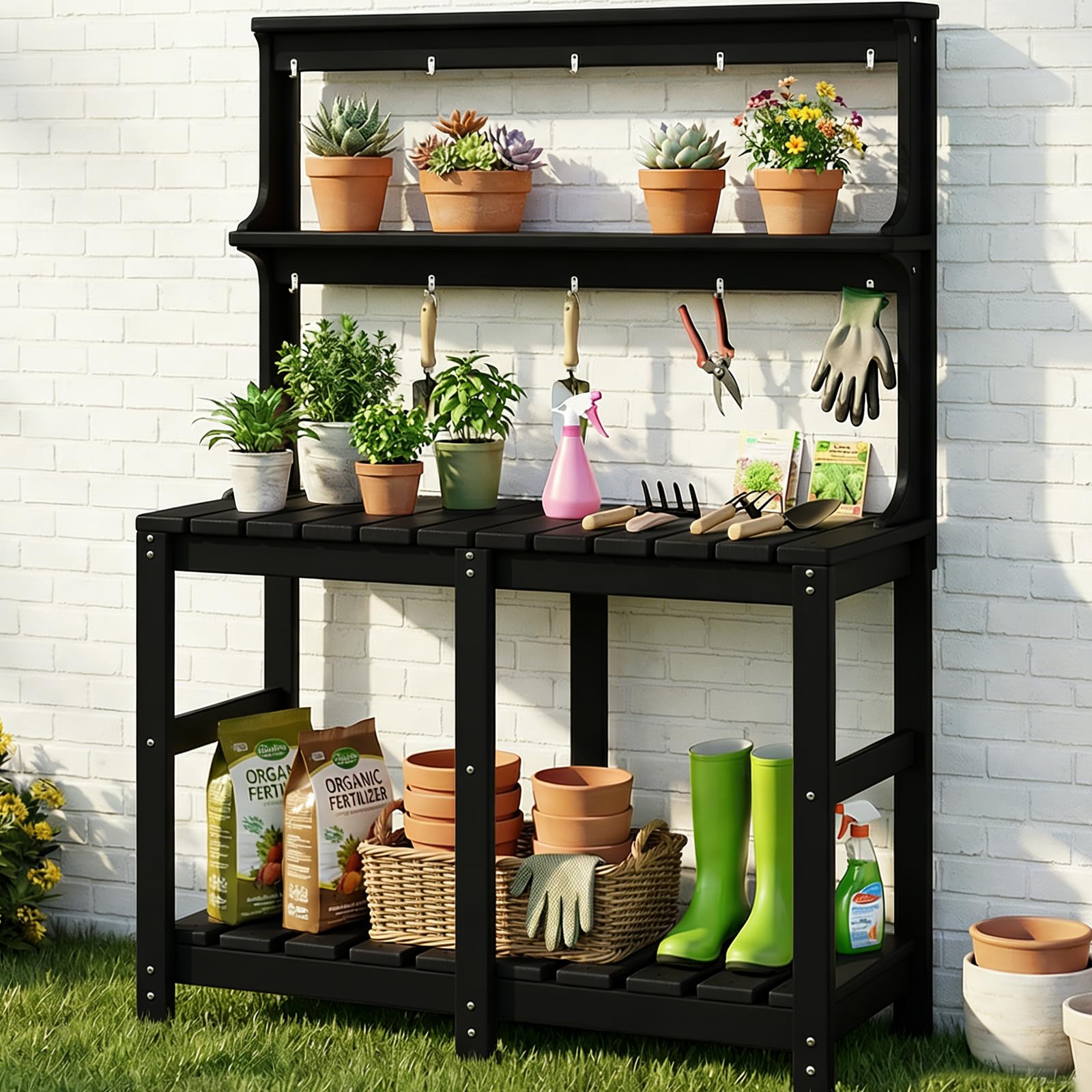 Polyhouz HDPE 3-Tier Potting Bench