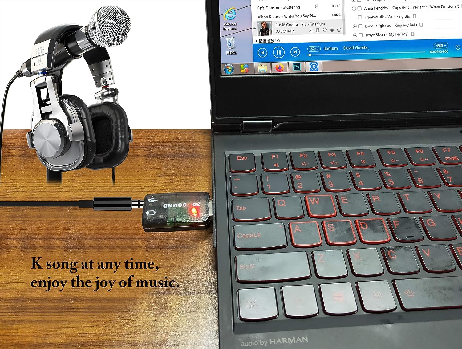 Adattatore Audio USB A 3.5 Mm - Scheda Audio Stereo Virtuale 7.1, Con Ingressi Microfono E Cuffie, Plug And Play Per PC E Mac