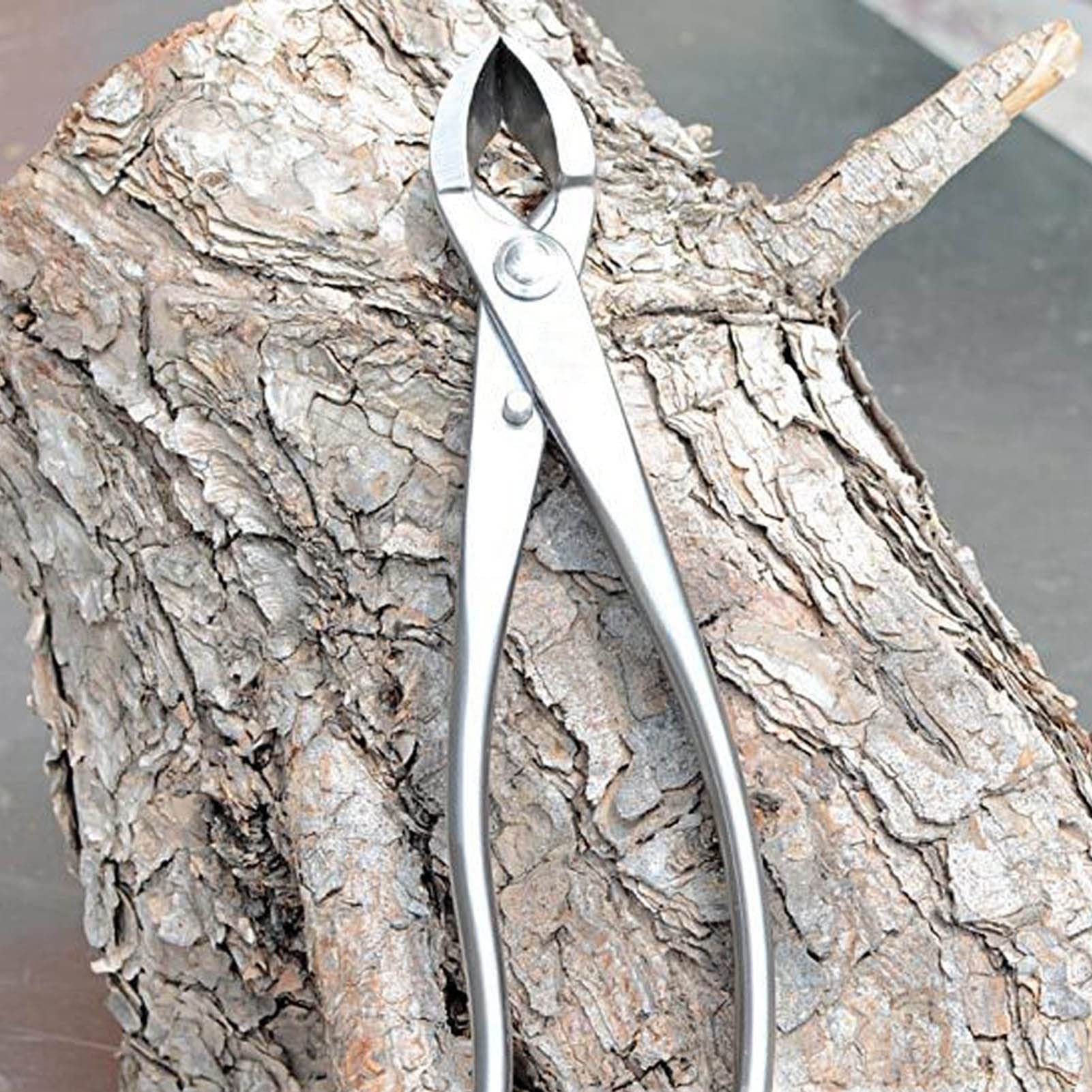 Noże Bonsai, Narzędzia Bonsai 8,27 Cala, Wklęsły nóż, nóż do Korzeni Bonsai ze Stali Nierdzewnej, Wklęsły nóż Bonsai, Ogrodnictwo Wklęsły Sekator do Narzędzi Ogrodniczych (21