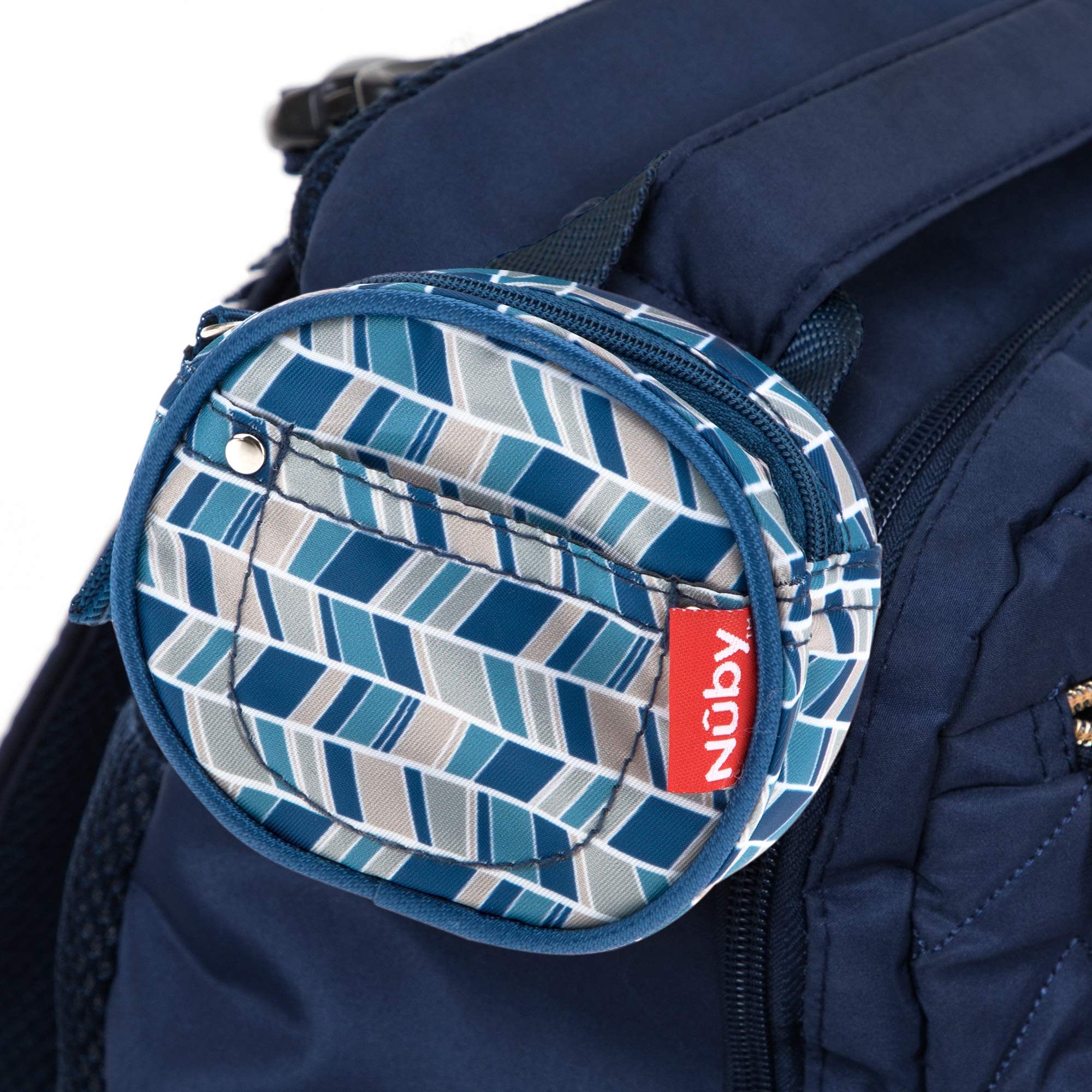 Nuby Pacifier Hygienische Paci-Pouch Combo für Reisen, 3 Stück