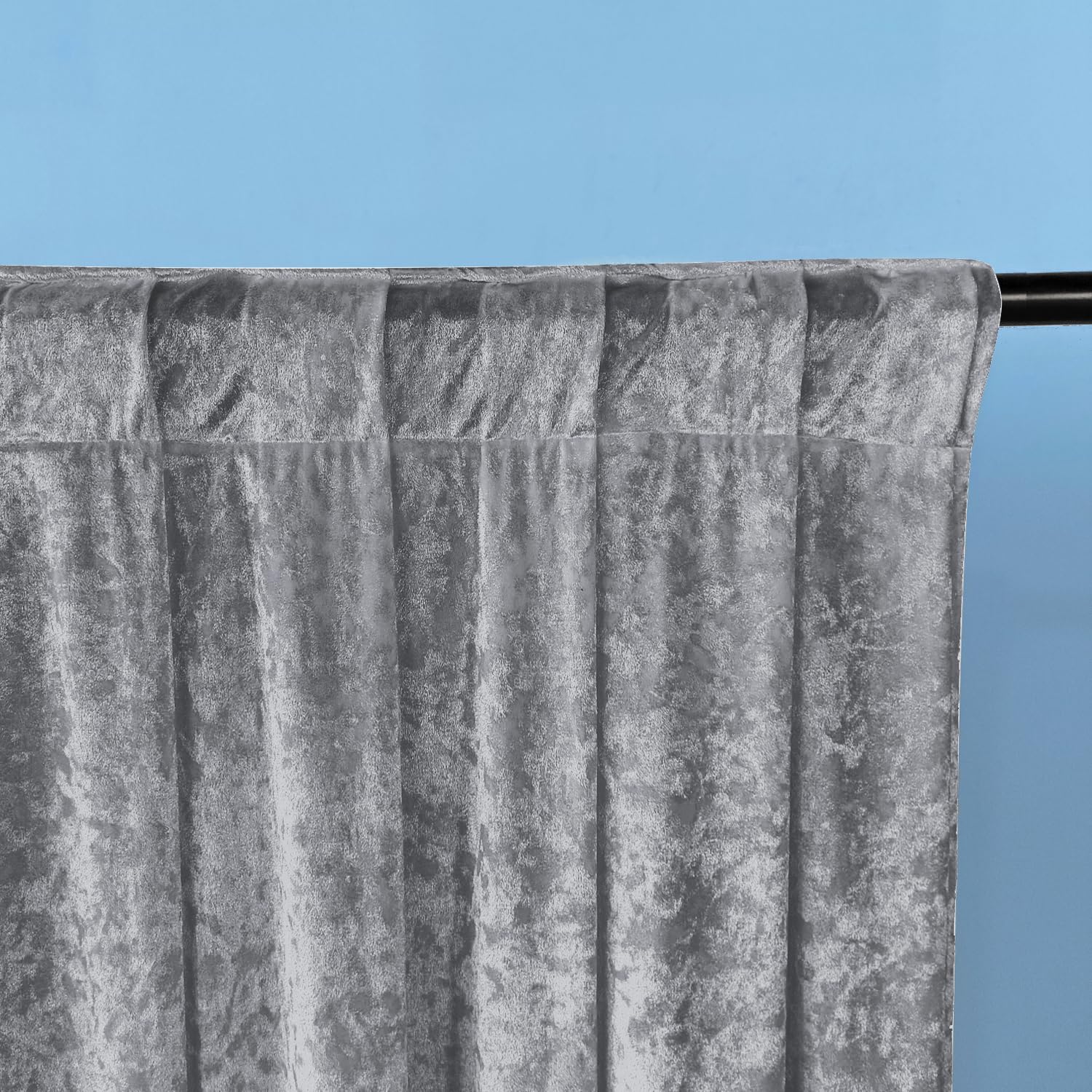 Trimming Shop Telón de fondo de terciopelo plateado para fotografía, tela resistente a las arrugas, 3 x 3 m, telón de fondo para estudio fotográfico, accesorios de fotografía para fondo de Navidad,