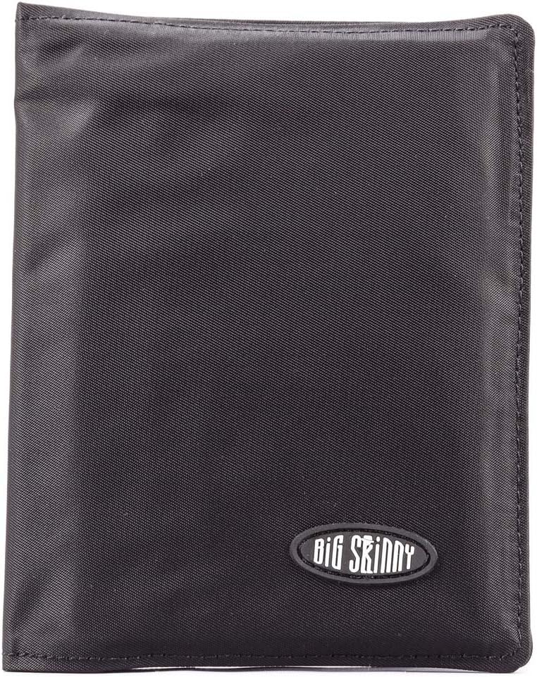 Big Skinny Passport Holder Slim Wallet, Holds Up to 16 Cards and 2 Passports, Black : Clothing, Shoes & Jewelry