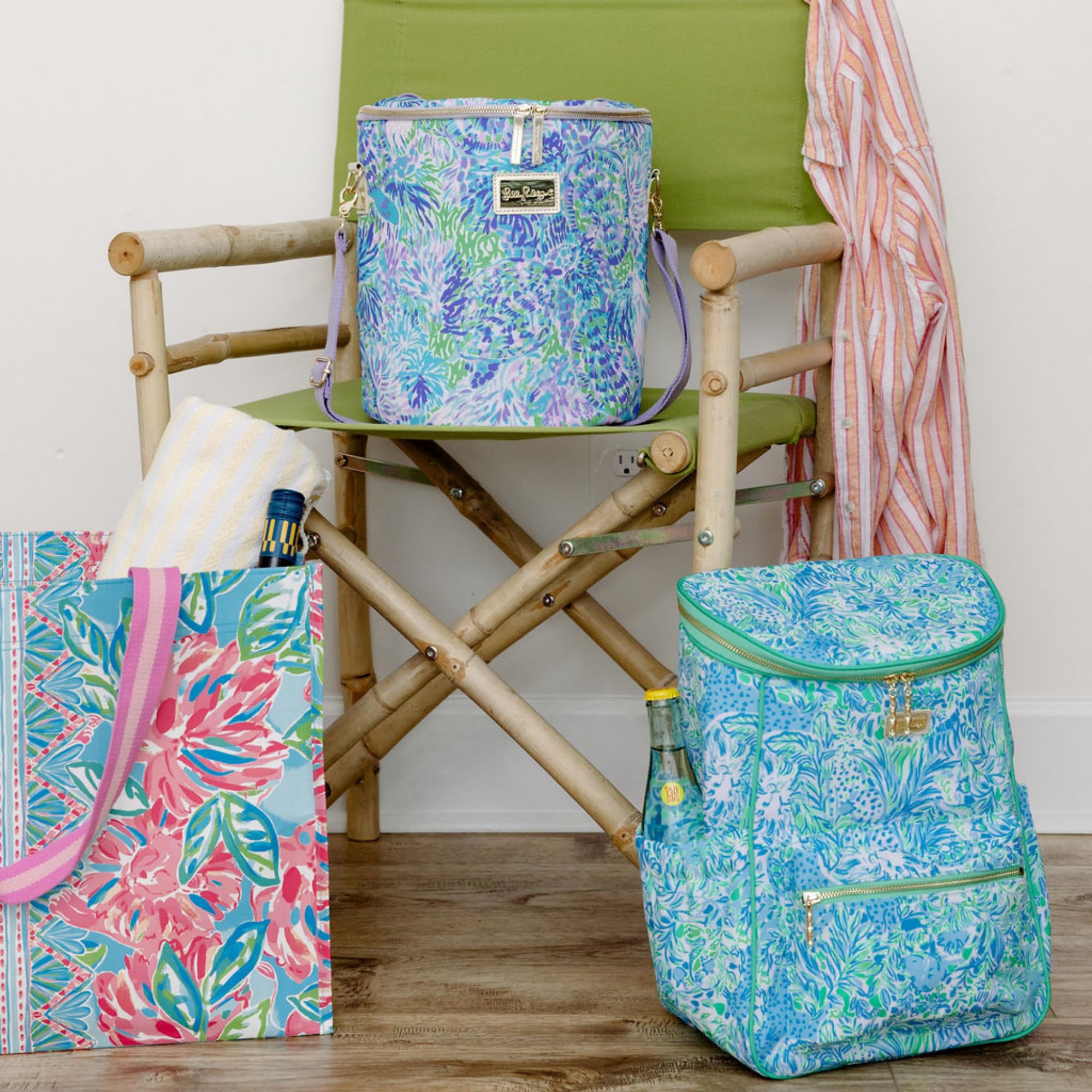 Amazon.com: Lilly Pulitzer Insulated Backpack Cooler Large
