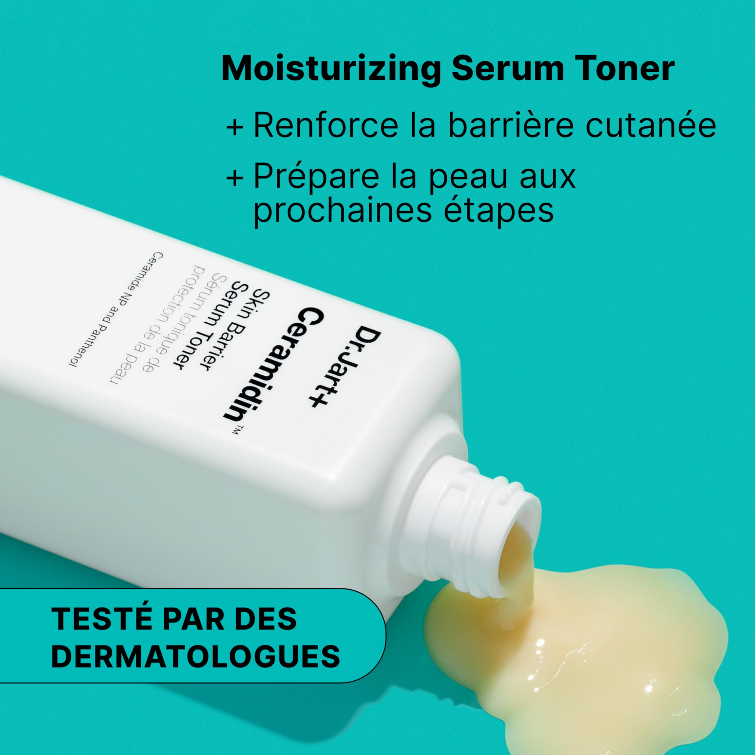 Dr.Jart+ Ceramidin Toner Sérum Visage Barrière Cutanée aux Céramides | Soin de la peau coréen, 150 ml