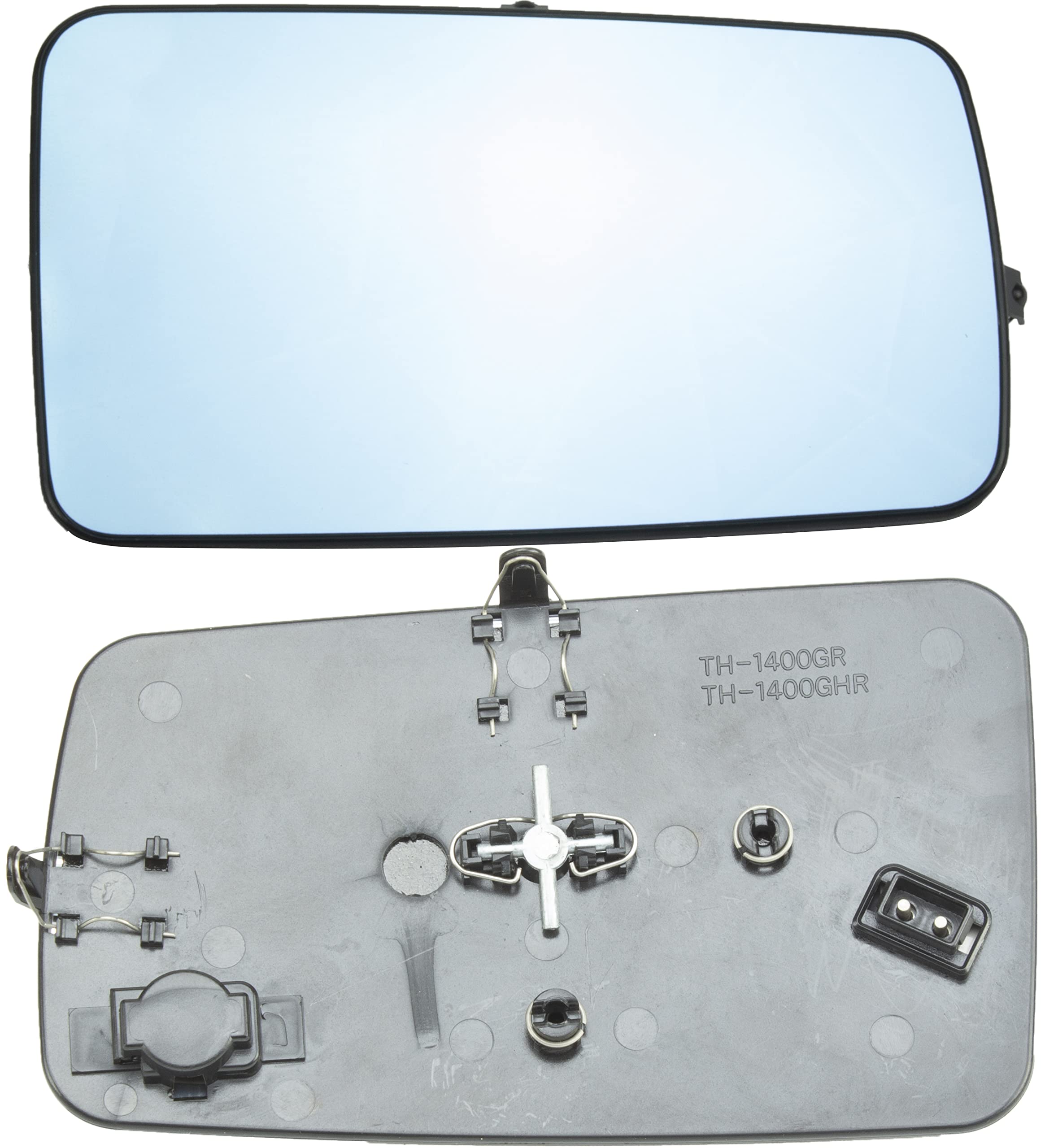 Taros Trade 57-5299-R-107076 Heatable Rear-View Mirror Glass Blue