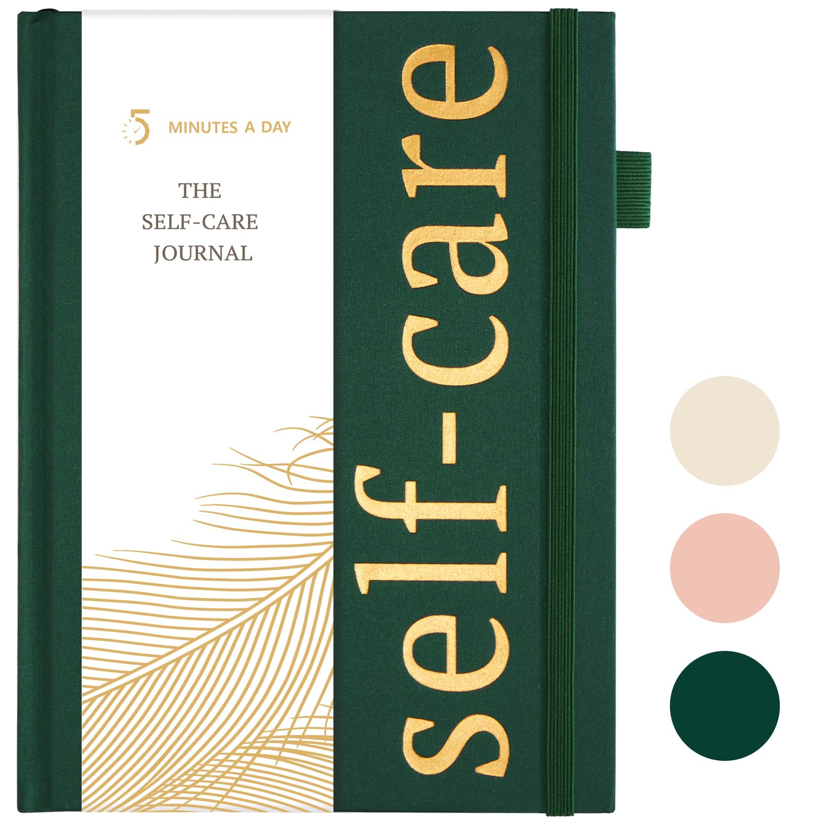 5 MINUTES A DAY Self-Mastery Journal for Men - Gratitude and Productivity Journal for Mindfulness, Positivity, Self Care and Reflection - Guided