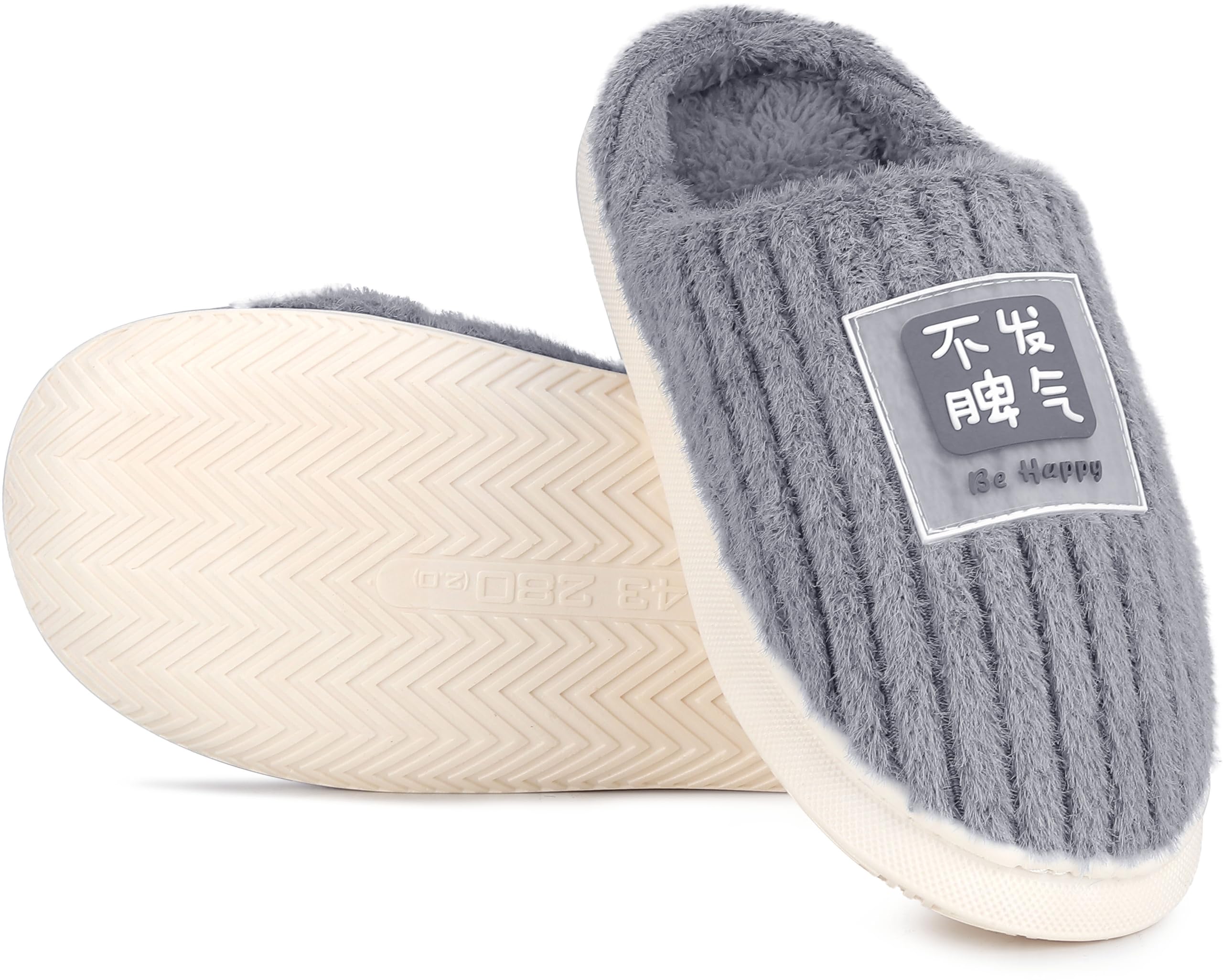 Dekkin Mens Grey Slipper - 6.5 UK to 7.5 UK (B08M48BYJV) Amazon Price History, Amazon Price Tracker
