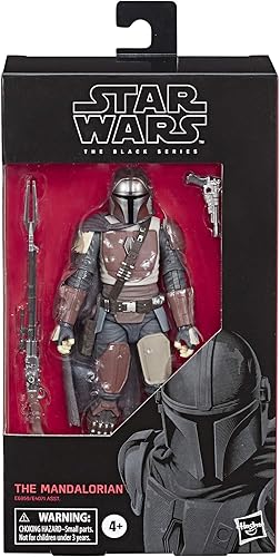 STAR WARS The Black Series The Mandalorian Toy Figura de acción coleccionable a escala de 6 pulgadas, juguetes para niños a partir de 4 años