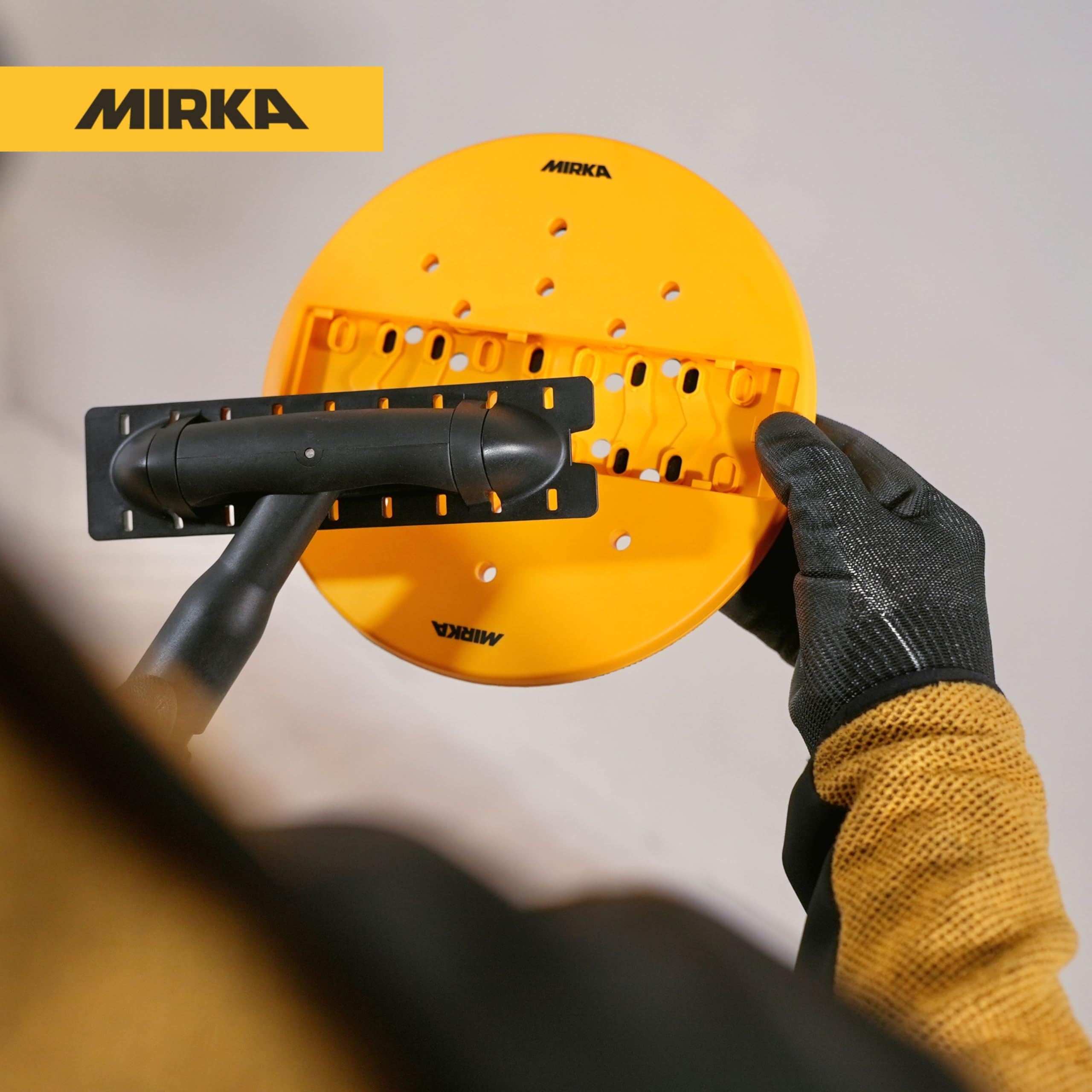 Mirka Asta telescopica regolabile 1,1 m - 1,8 m/Per levigatrice manuale DecoSander/Per la finitura liscia di pareti e soffitti, cartongesso, lavori di dettaglio / 8393000001