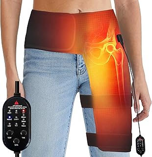 Hip Heating Pad, Hip Massager Vibration, Heating Pad for Hip, Thigh/Buttocks Electric Heated Hip