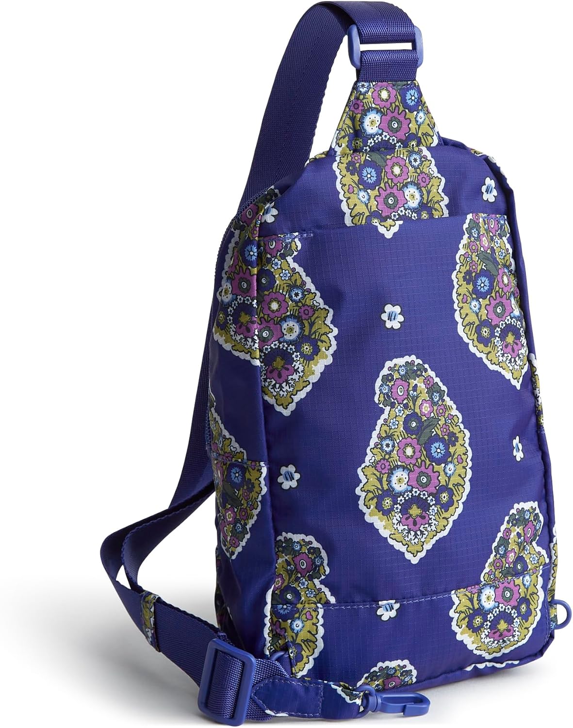 Vera Bradley Women's Ripstop Lorman Sling Backpack, Kew Gardens Blue, One Size - Image 2