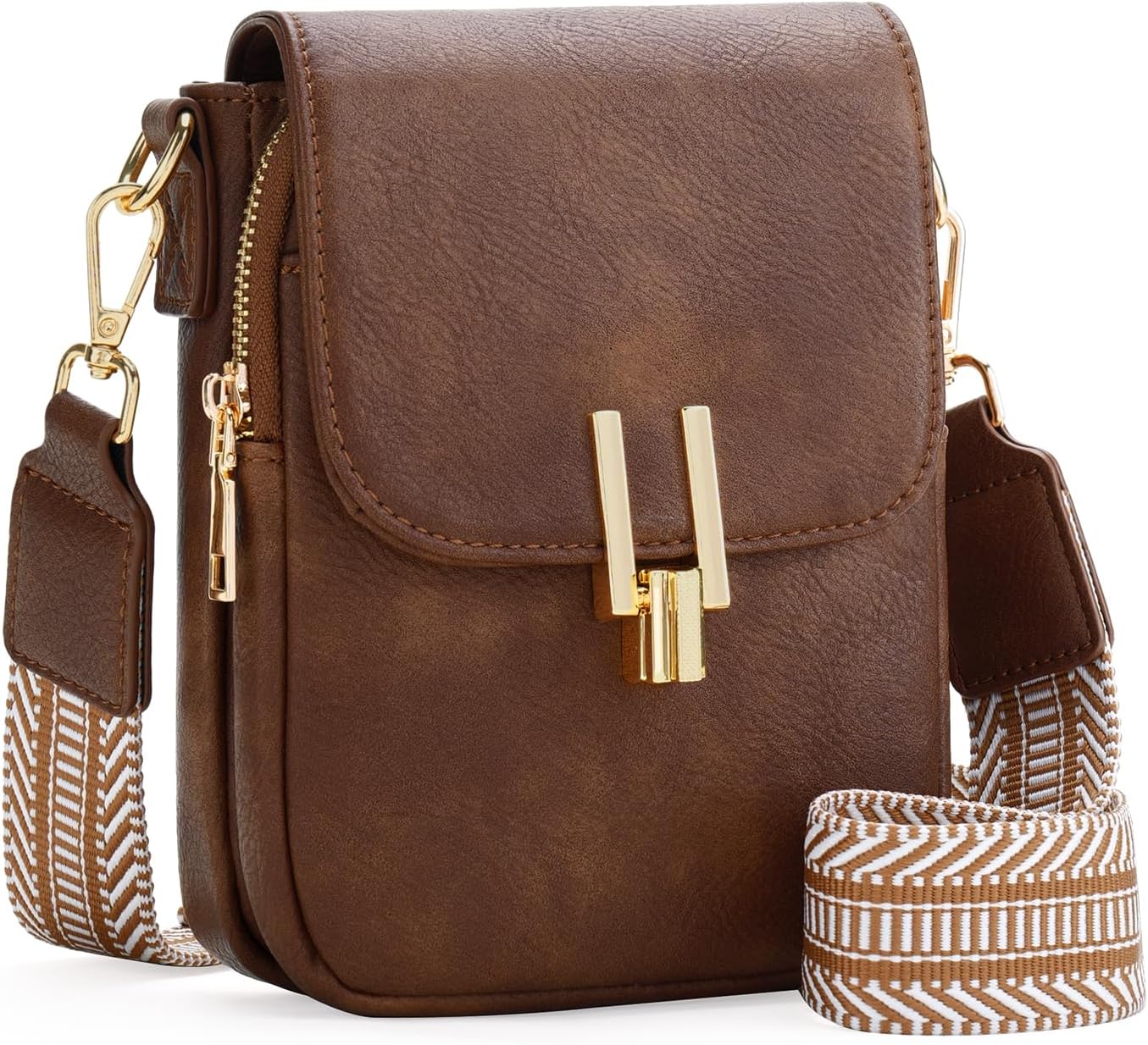 GOIACII Phone Purse Crossbody Bags for Women Small Travel Wallet Touch Screen RFID Blocking