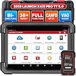 LAUNCH X431 PRO TT, 2026 All-in-One Bidirectional Scanner, Full Function Scan for Cars, ECU Coding, Active Test, All System Automotive Tool, 38+ Reset, CANFD&DoIP, FCA AutoAuth,VAG Guide,2 Yrs Update