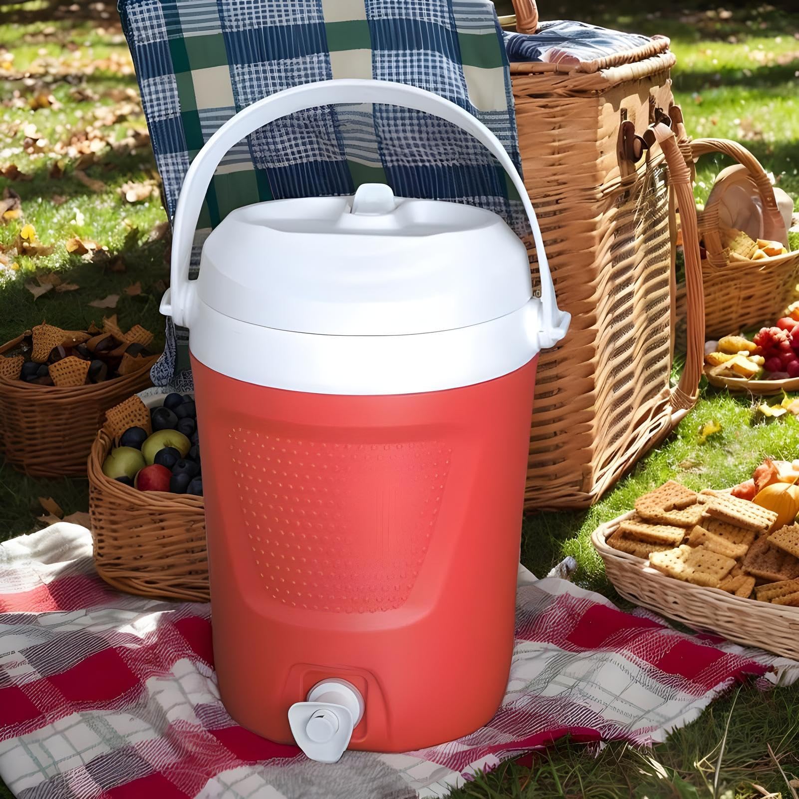 Dispensador De Agua Deportivo Termo Para Bebidas De Camping