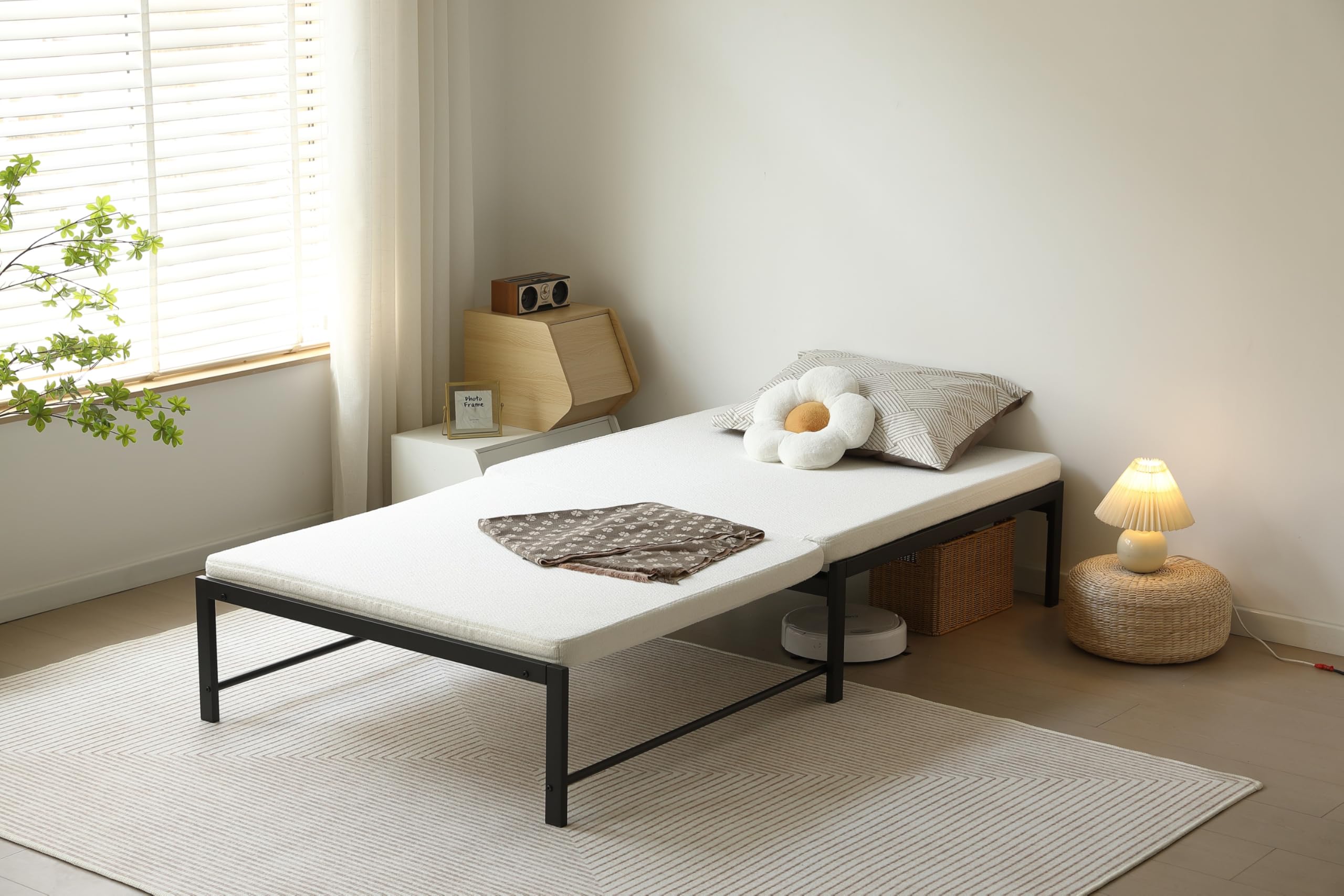 Amazon｜ディベッド ソファベッド シングル パイプベッド 伸長式ベッド