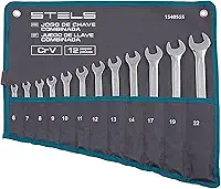 Stels Jogo De Chave Combinada Aço Cromo Vanadio 12 Peças (6 7 8