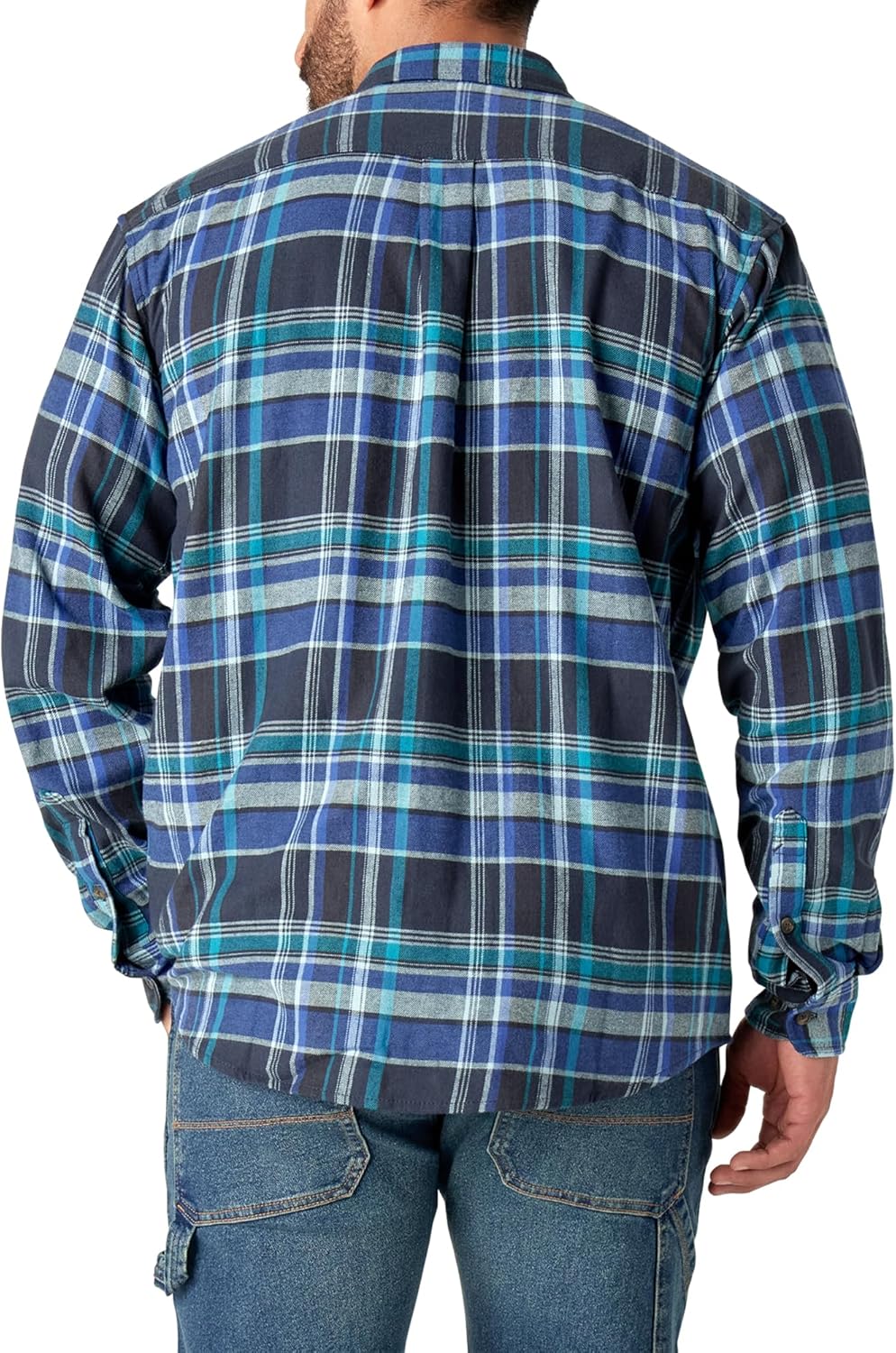 Dickies Mens Long Sleeve Flex Flannel Shirt - Image 7