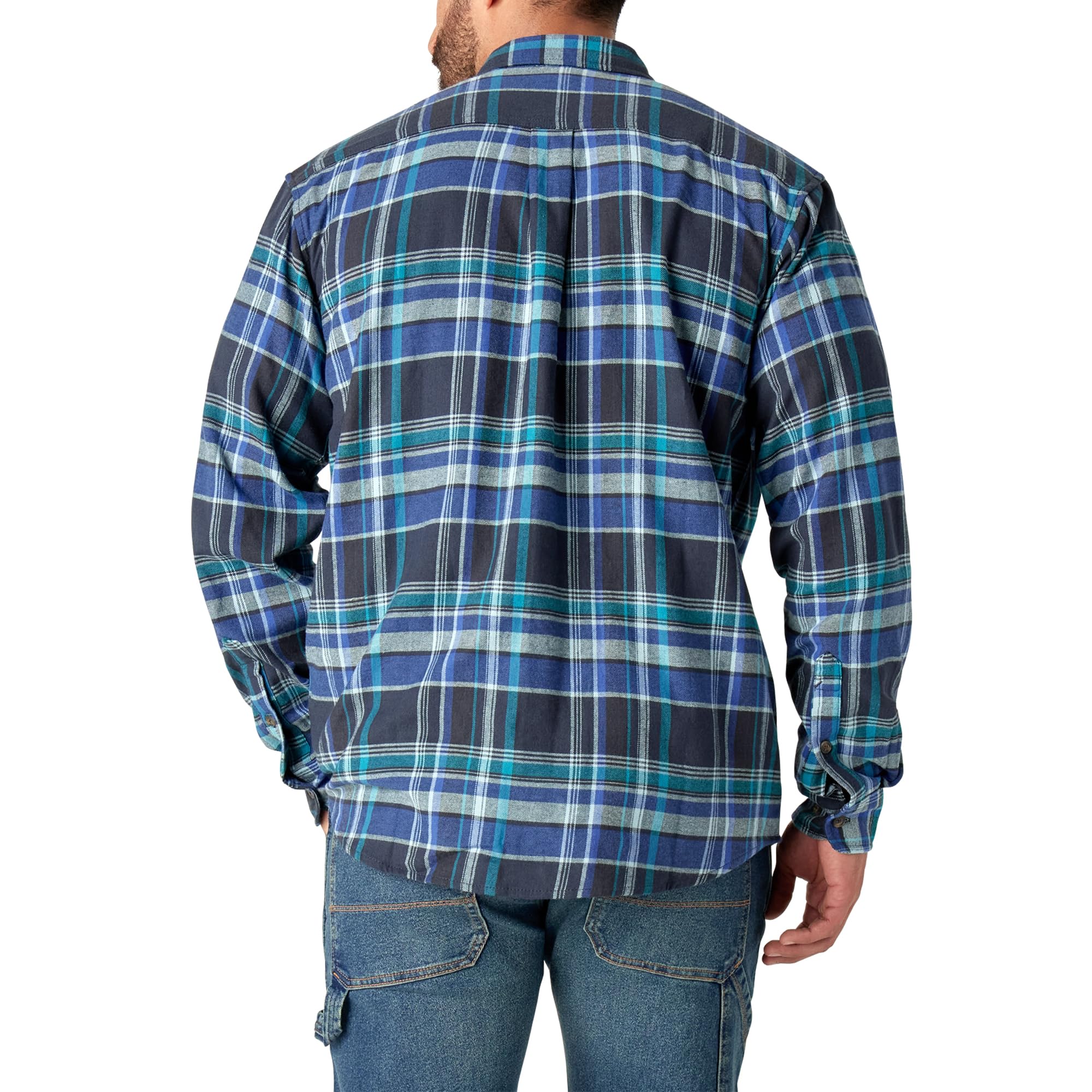 Dickies Mens L/S Flex Flannel Shirt Camicia da Uomo in Flanella Flex L/S Uomo