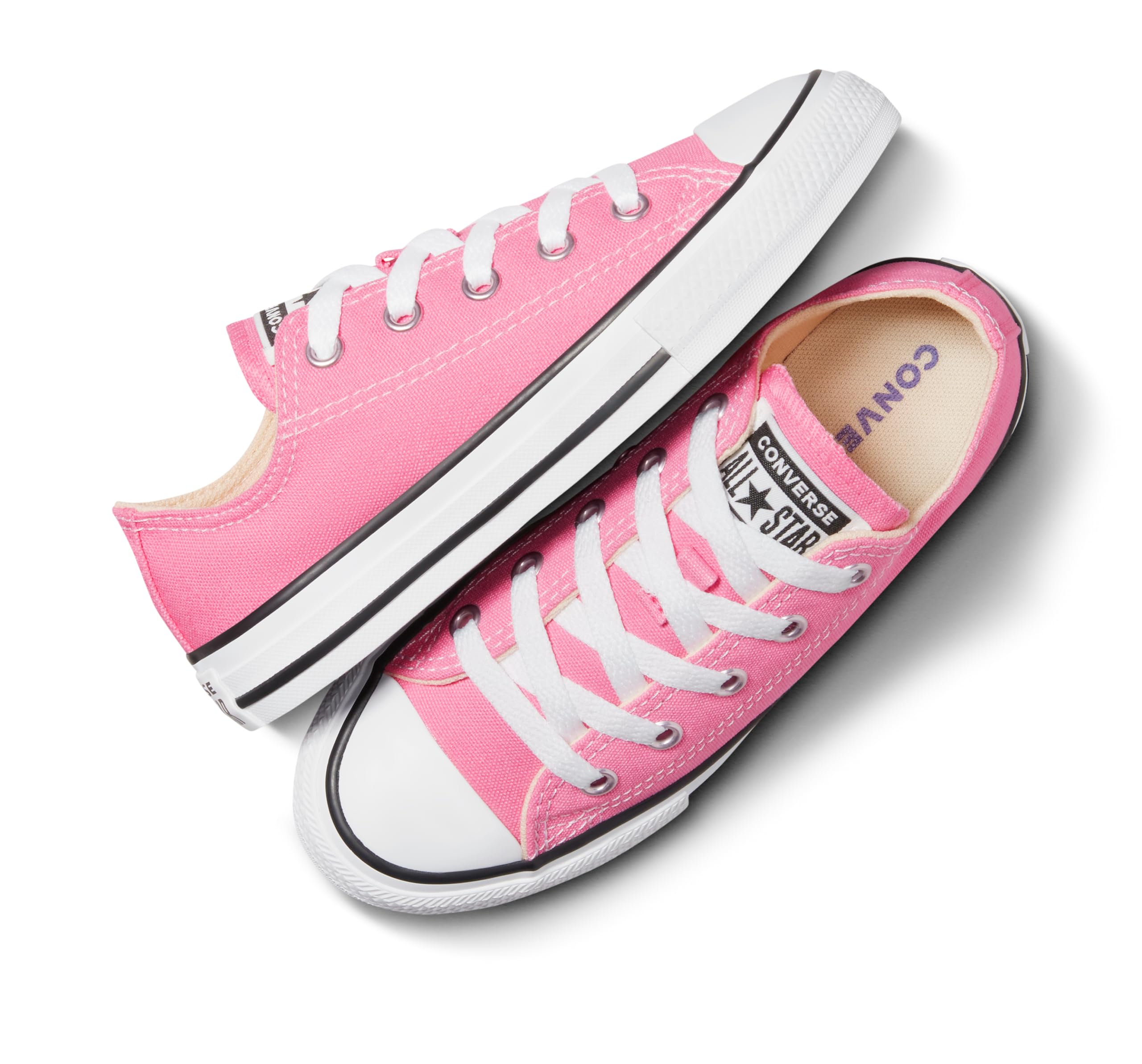 Converse Chuck Taylor All Star Baskets Basses avec revêtement pailleté pour Enfant Unisexe